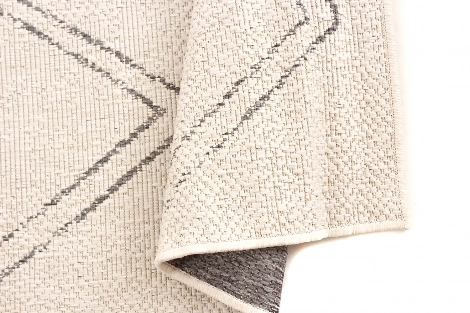 Beltéri és kültéri szőnyeg - Brussels Diamond (fehér)