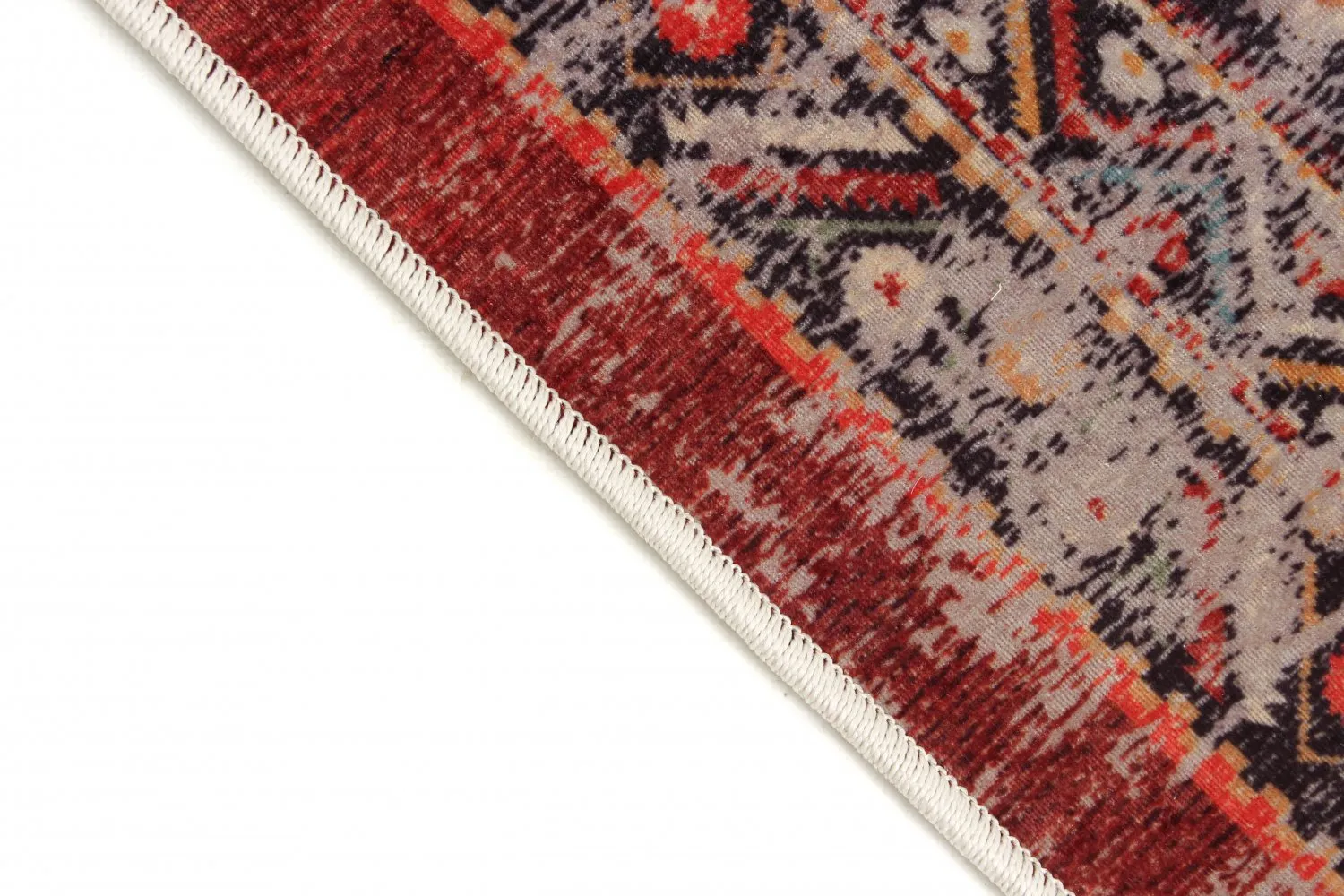 Wilton szőnyeg - Soussi (piros/többszínű)