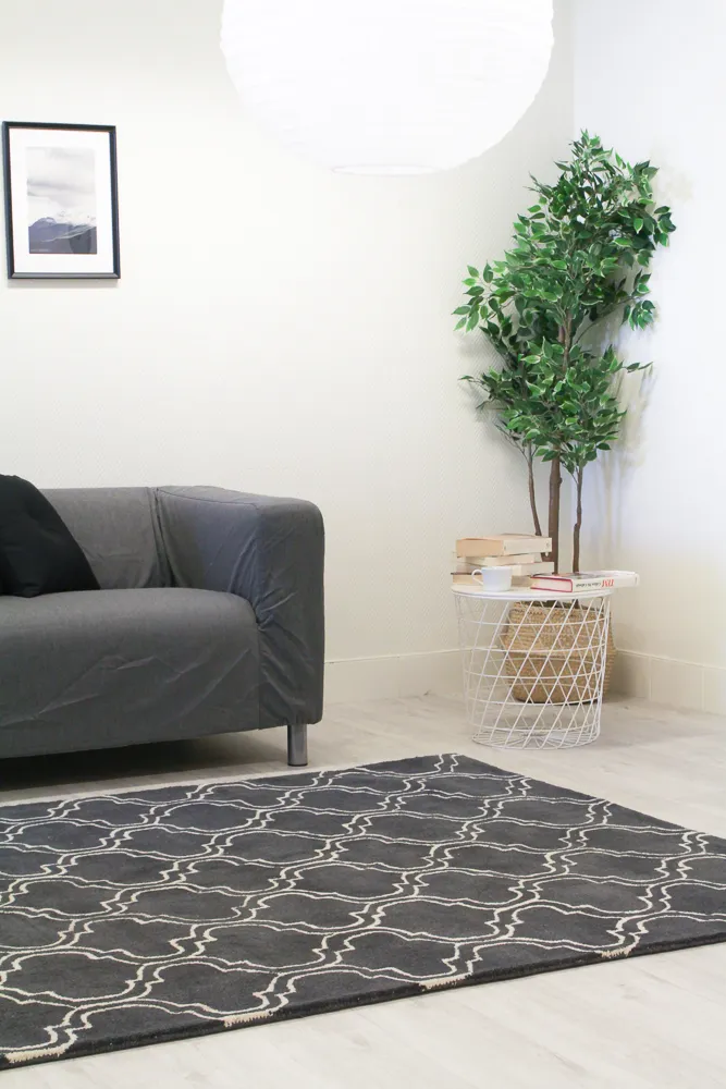 Gyapjúszőnyeg - Korinth (sötétszürke)