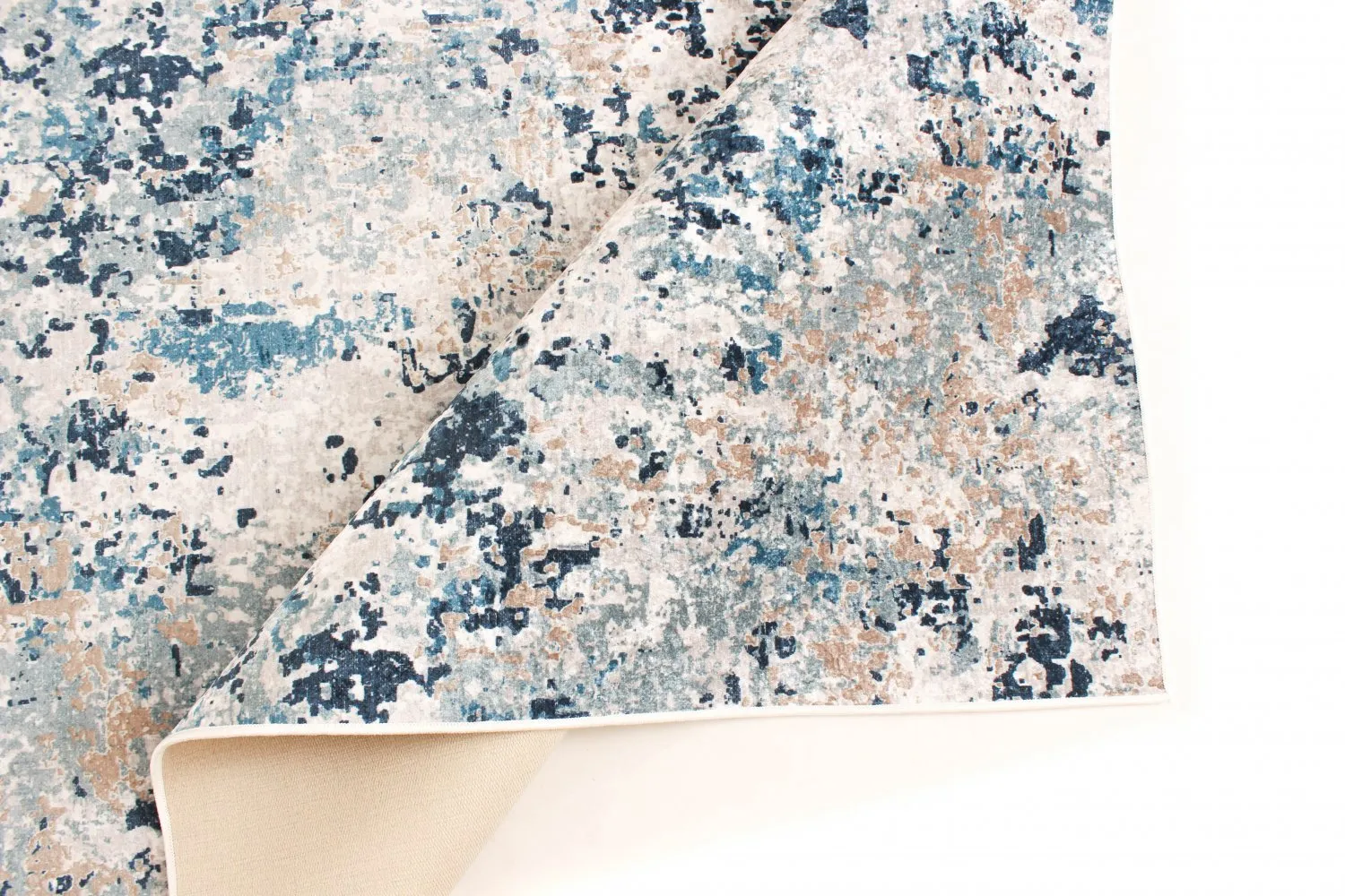 Kerek szőnyeg - Hiboun (kék)