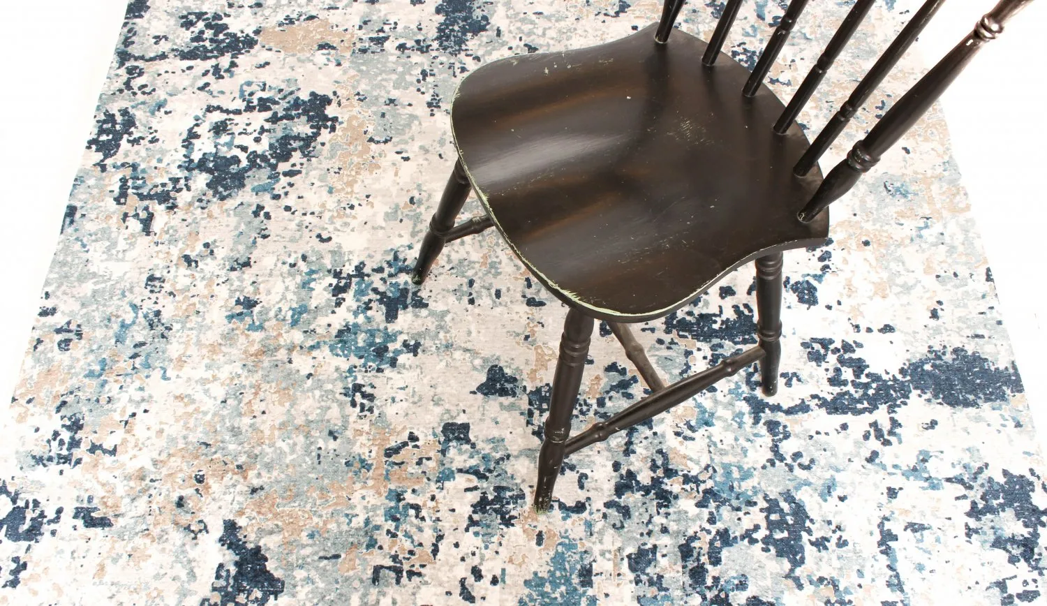 Kerek szőnyeg - Hiboun (kék)