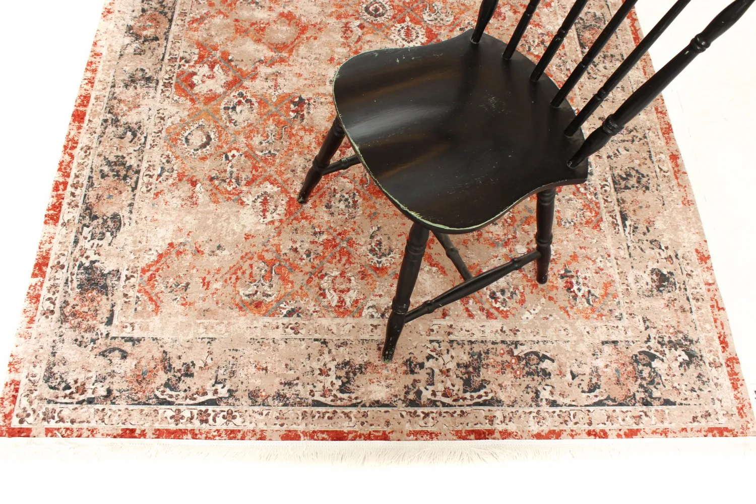 Wilton szőnyeg - Douz (piros/többszínű)