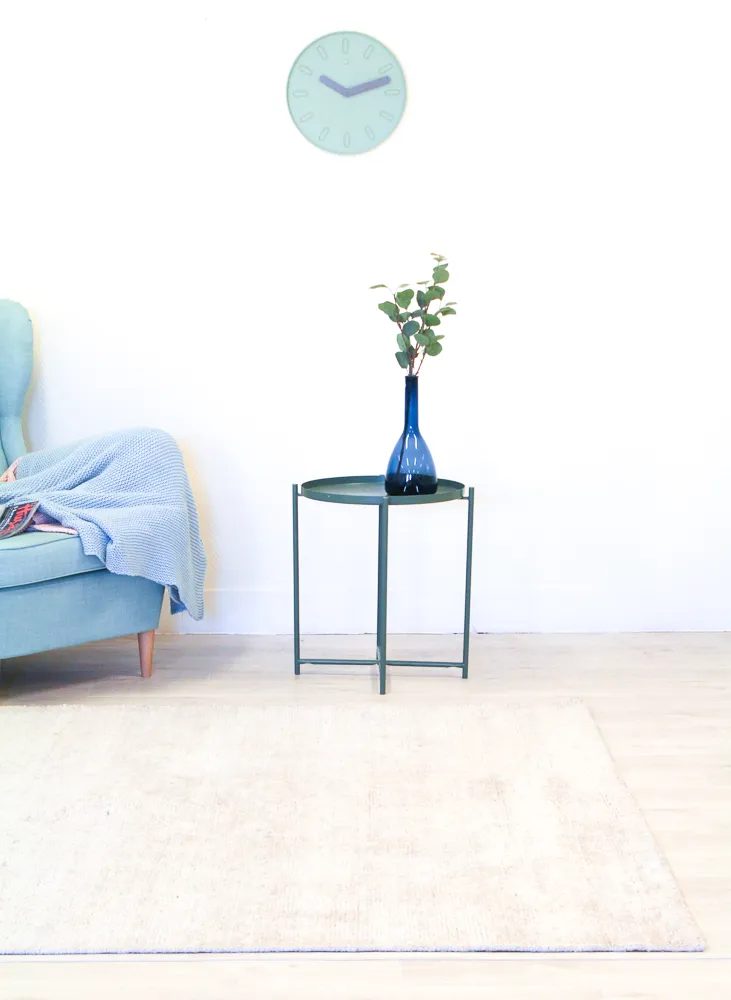 Matta i Bamboo silk - Faliraki (ljusgrå)