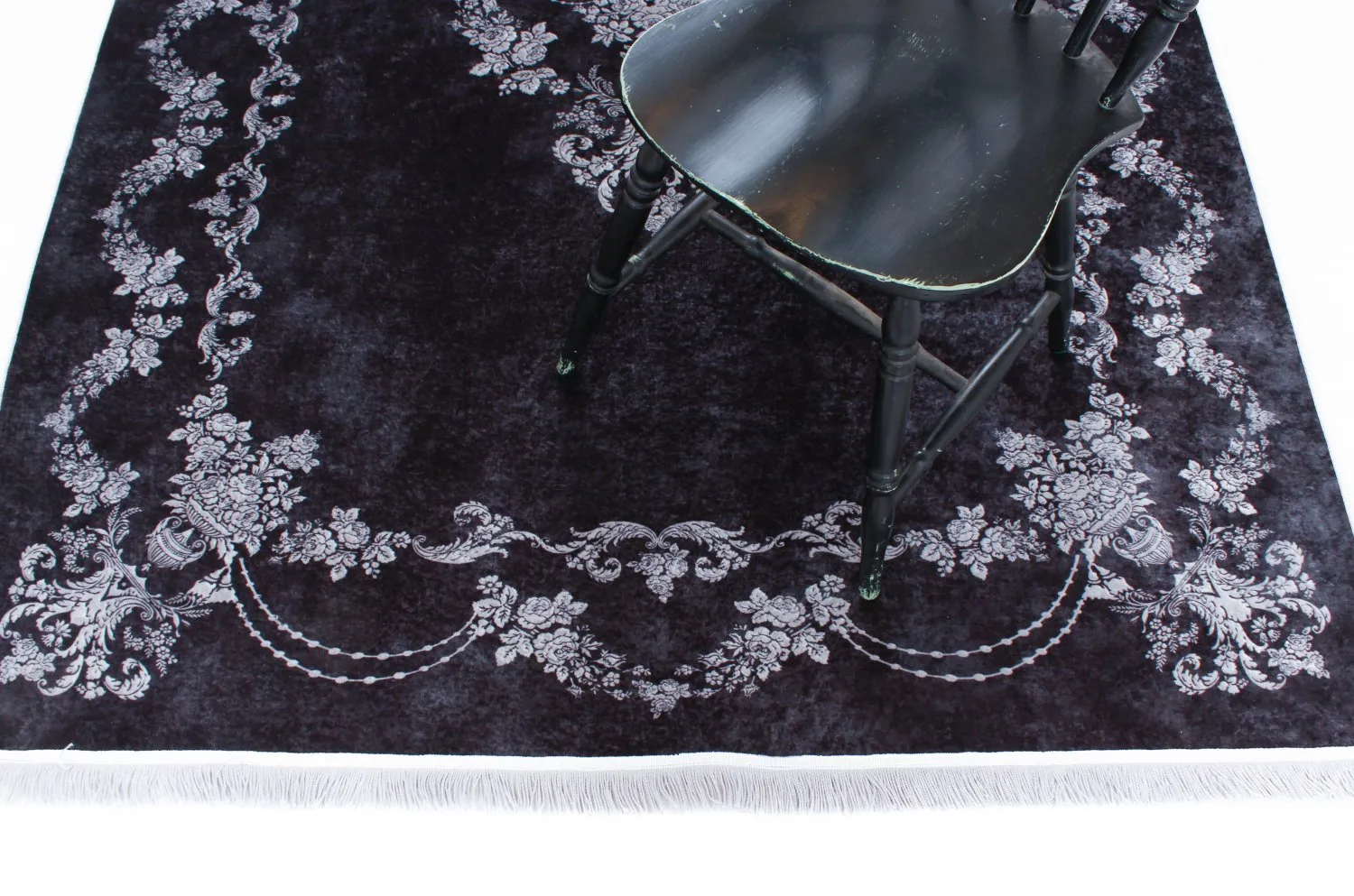 Wilton szőnyeg - Nefta (fekete)