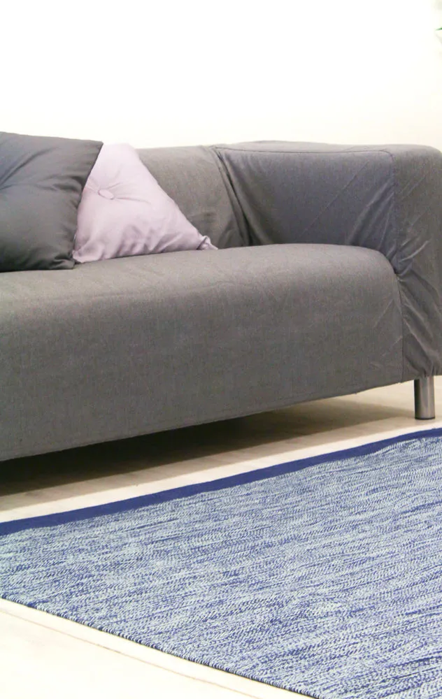 Rongyszőnyeg - Slite (kék)