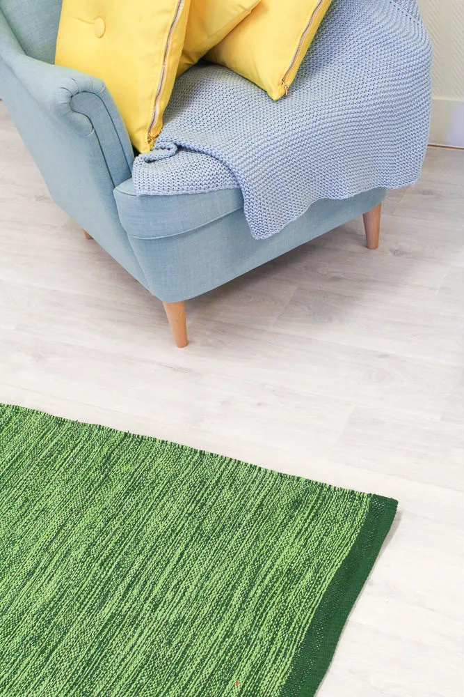 Rongyszőnyeg - Slite (zöld)