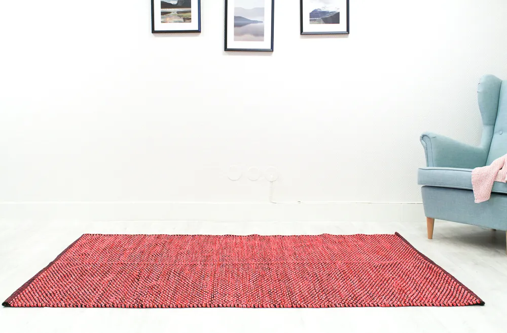 Rongyszőnyeg - Tuva (piros)