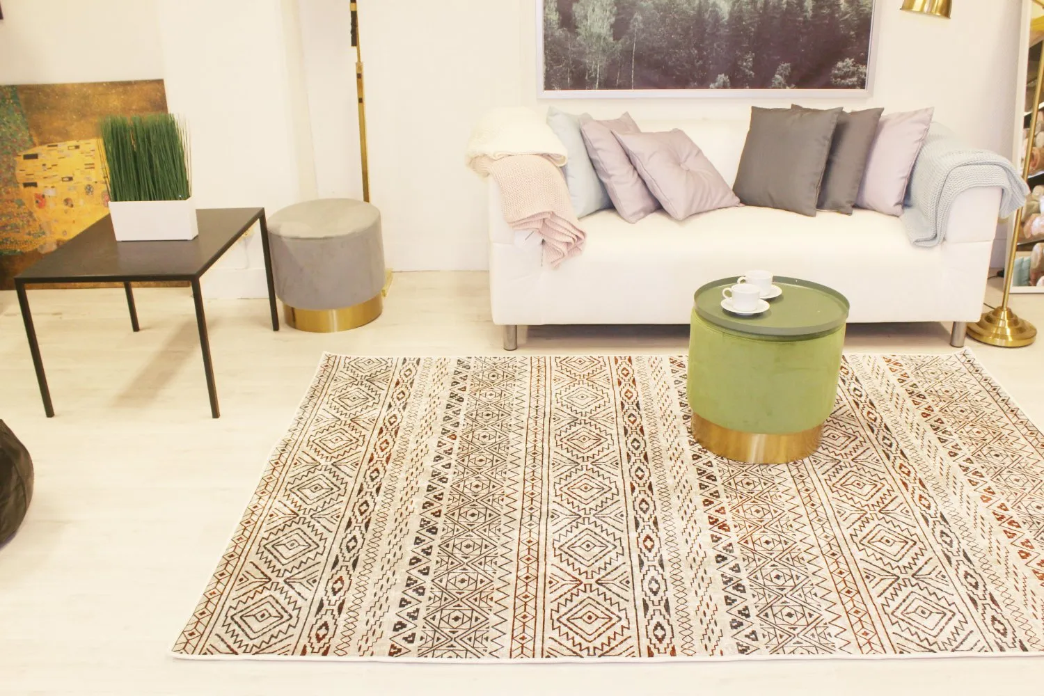 Kerek szőnyeg - Goulette (többszínű)