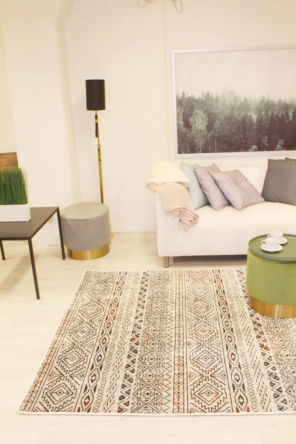 Kerek szőnyeg - Goulette (többszínű)