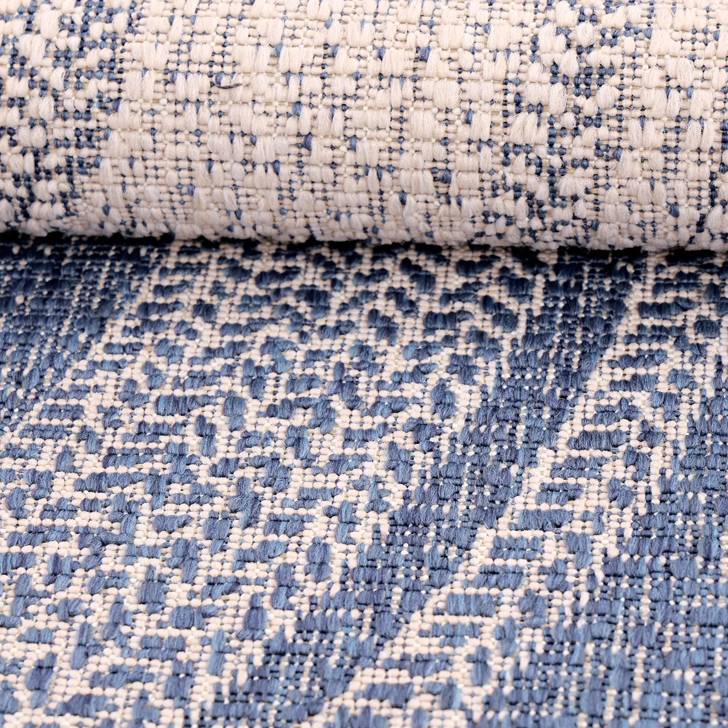 Kerek szőnyeg - Indoor/Outdoor Angus (kék)