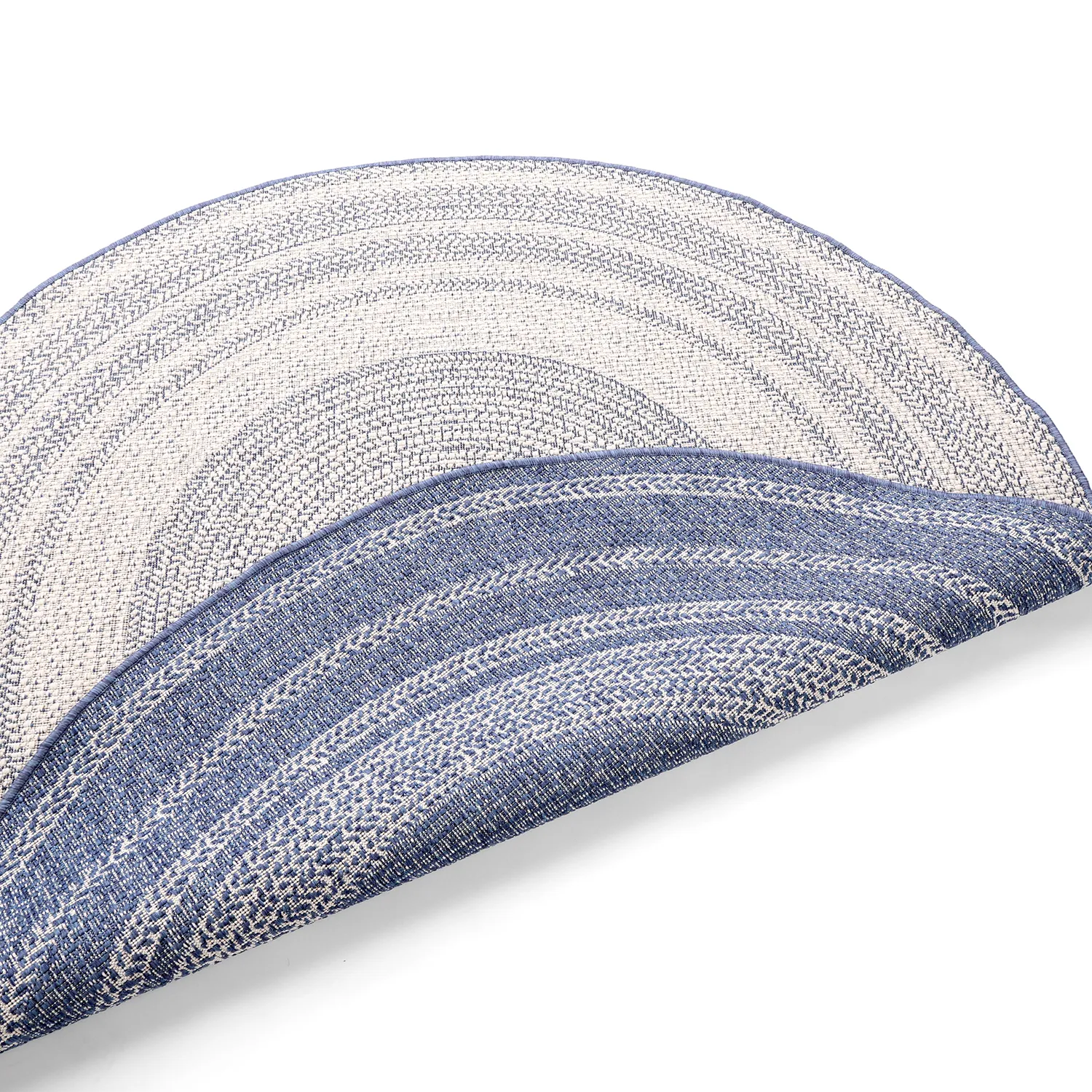 Kerek szőnyeg - Indoor/Outdoor Angus (kék)