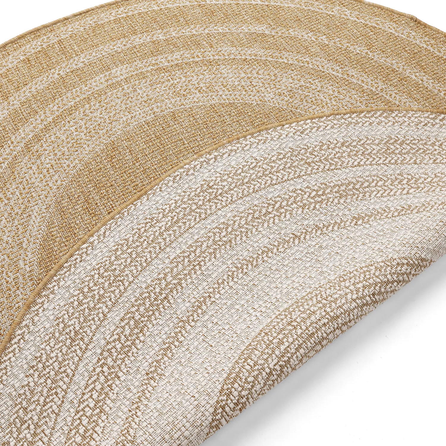 Kerek szőnyeg - Indoor/Outdoor Angus (természet)