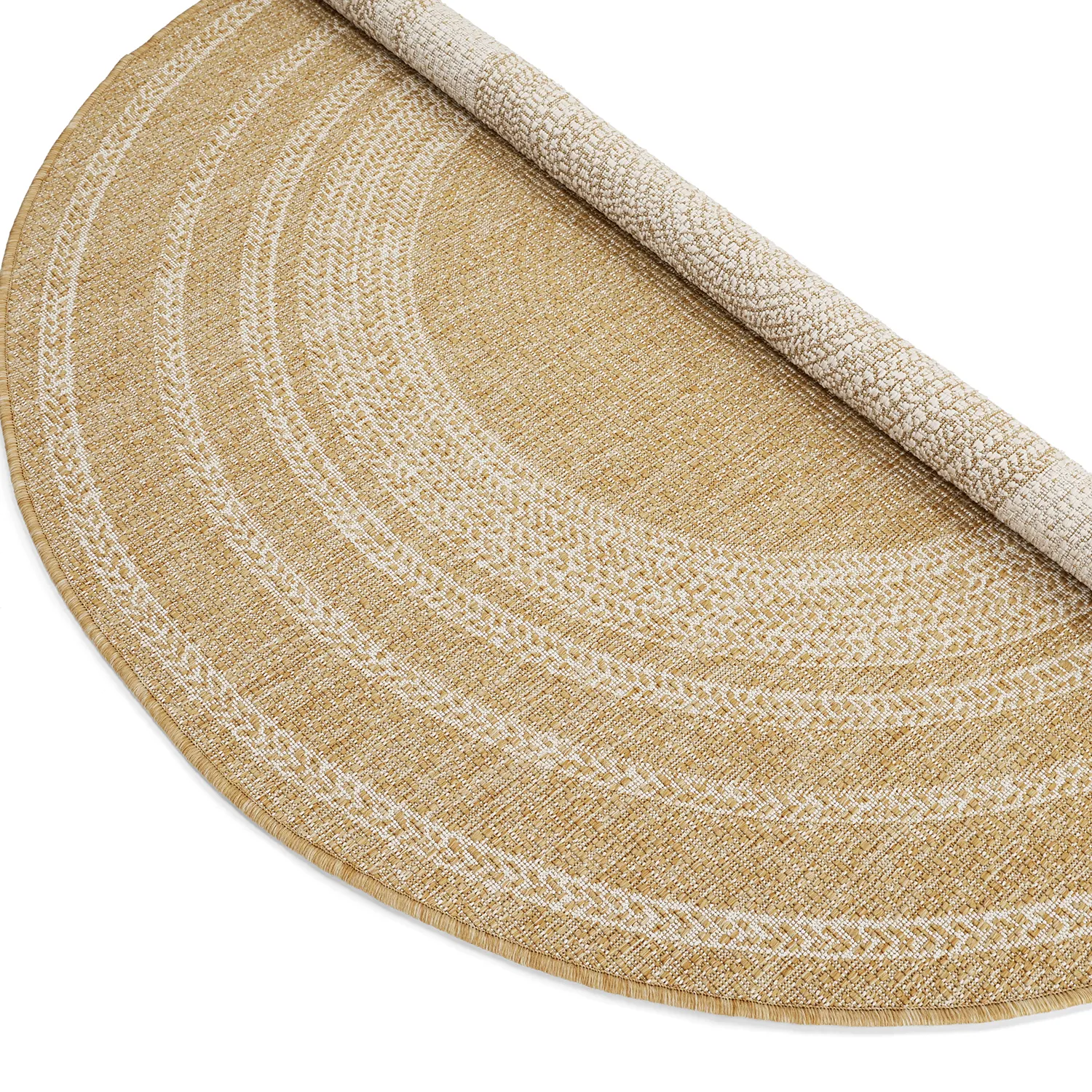 Kerek szőnyeg - Indoor/Outdoor Angus (természet)