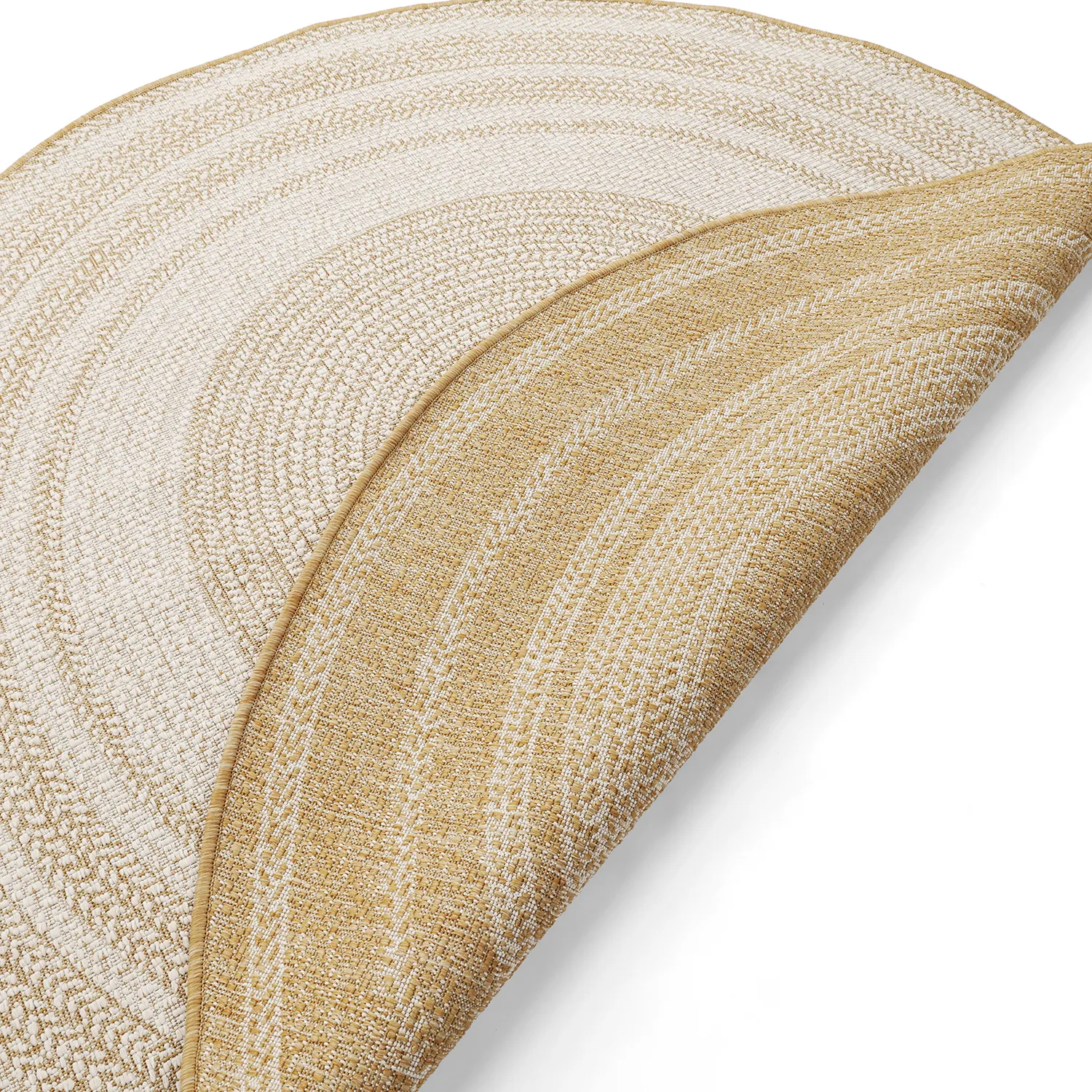 Kerek szőnyeg - Indoor/Outdoor Angus (természet)