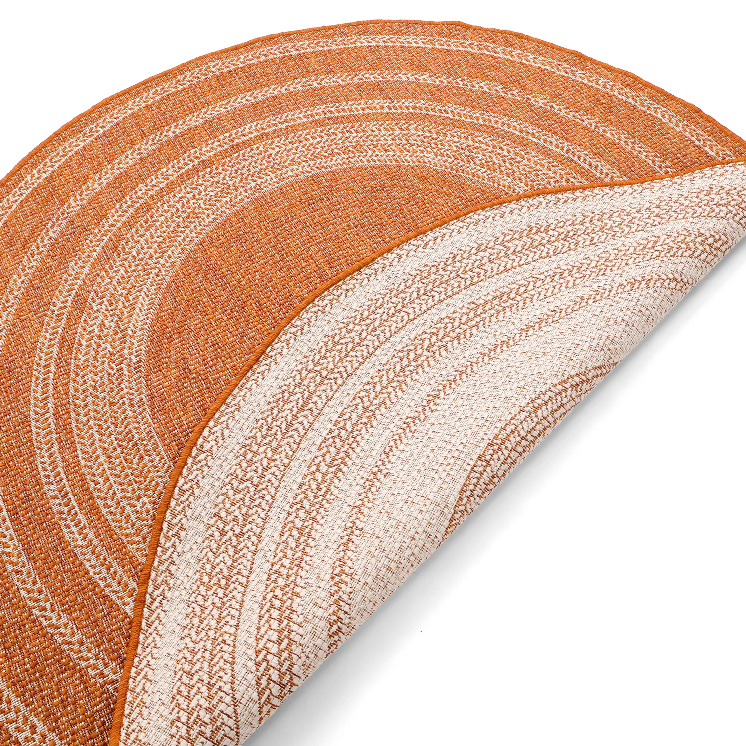 Kerek szőnyeg - Indoor/Outdoor Angus (piros)