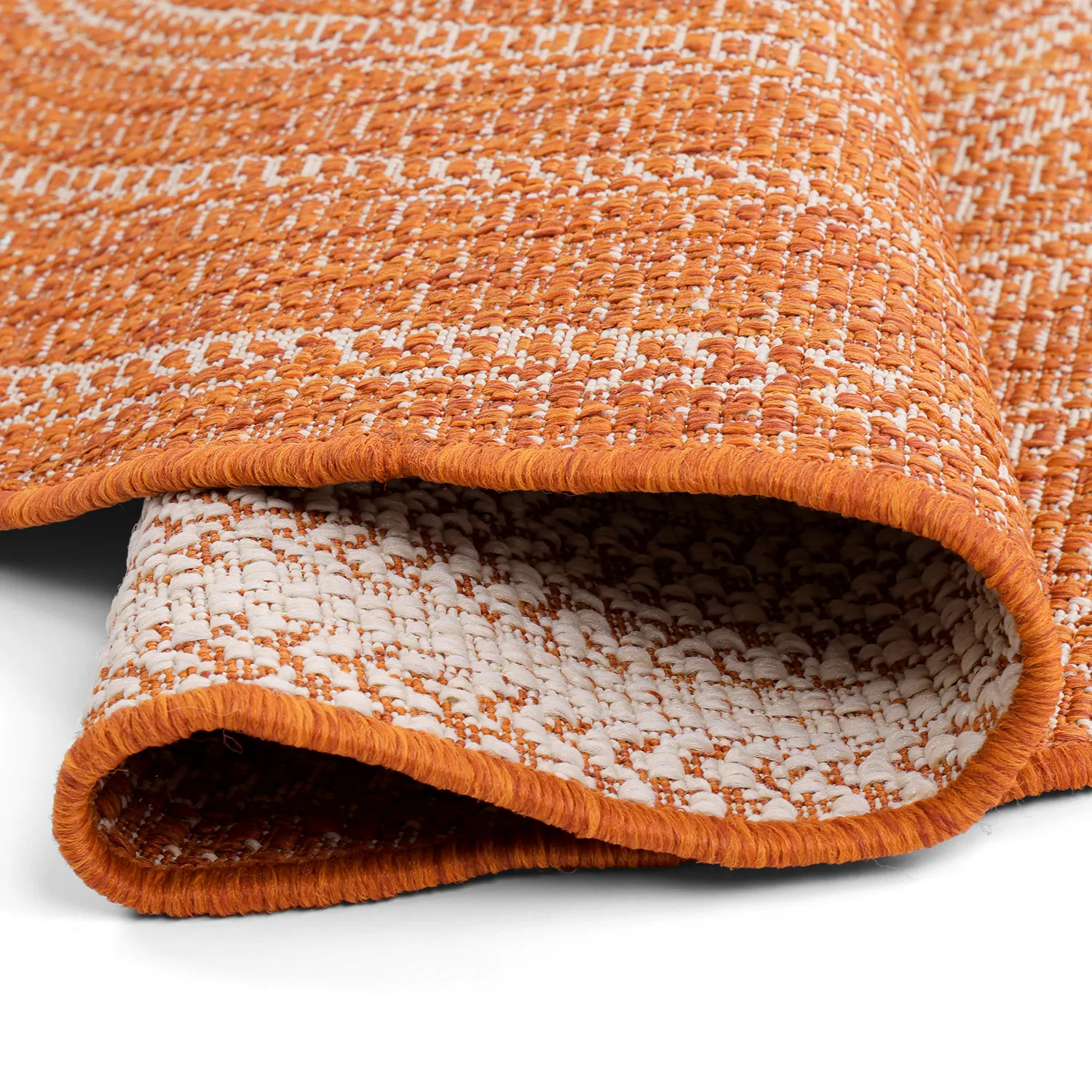 Kerek szőnyeg - Indoor/Outdoor Angus (piros)