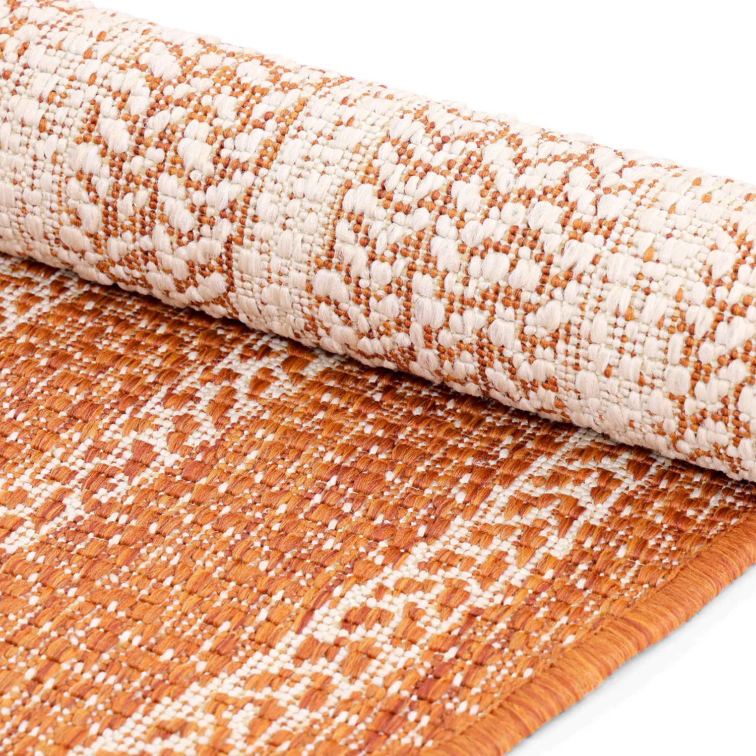 Kerek szőnyeg - Indoor/Outdoor Angus (piros)