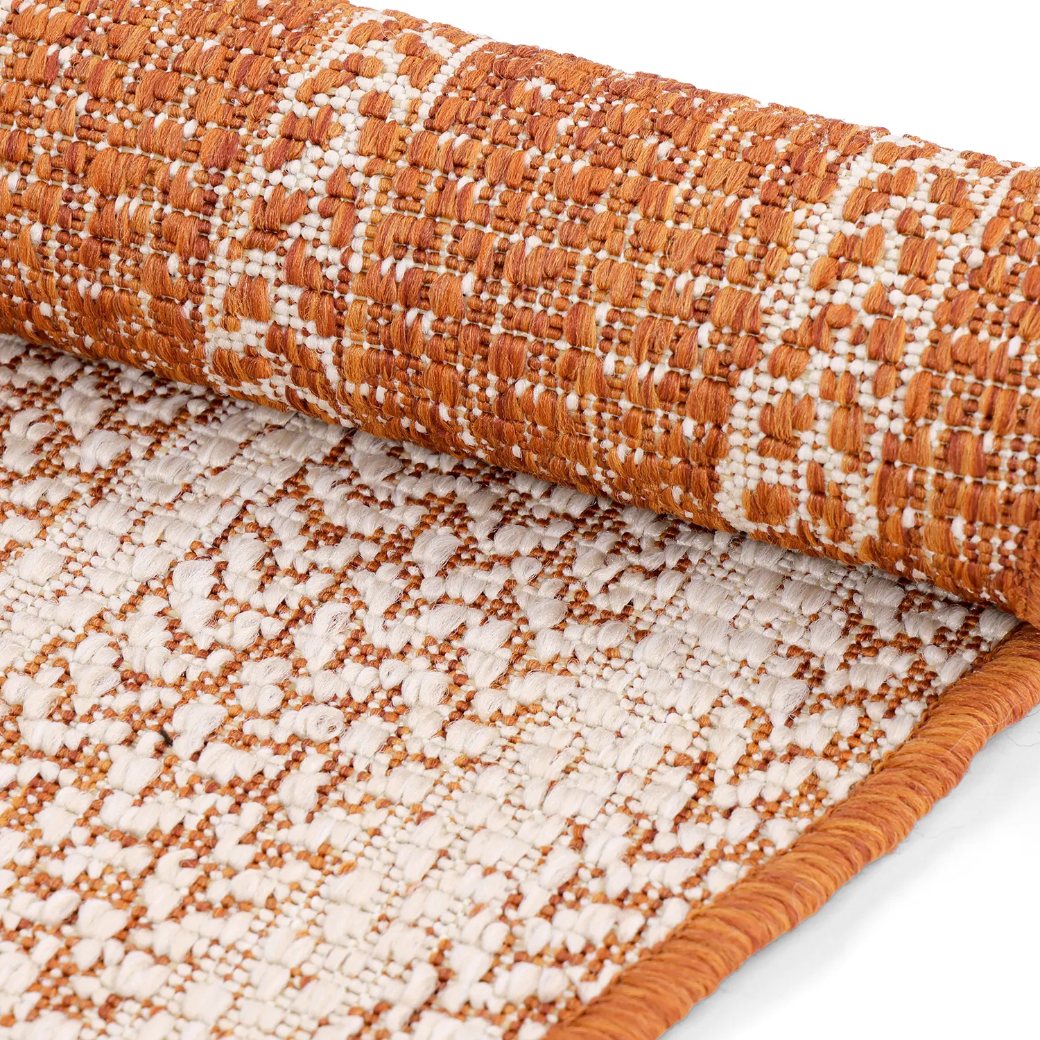 Kerek szőnyeg - Indoor/Outdoor Angus (piros)