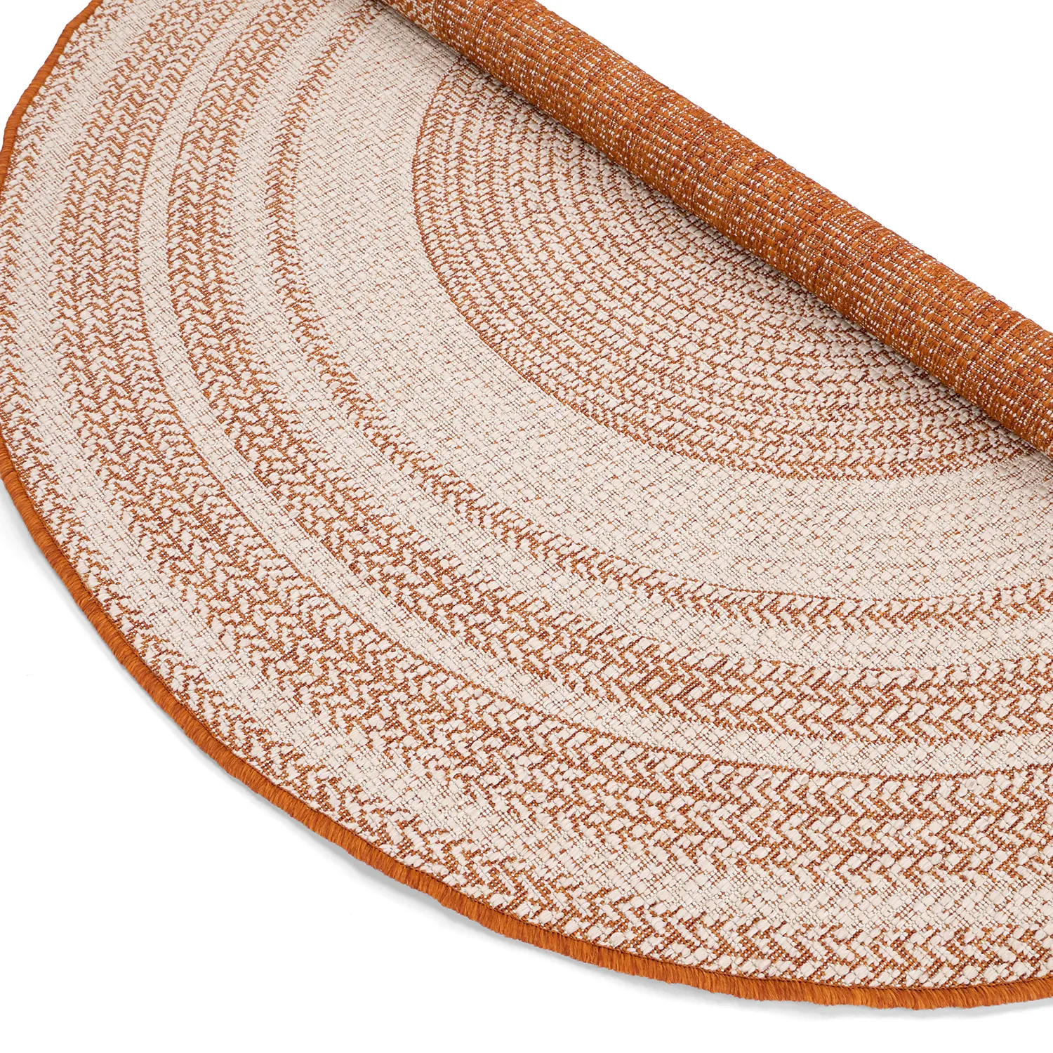 Kerek szőnyeg - Indoor/Outdoor Angus (piros)