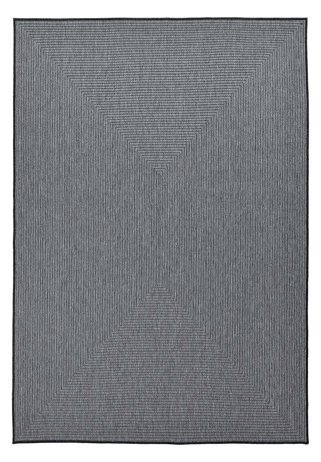 Beltéri és kültéri szőnyeg - utomhusmatta - Arlo (fekete)