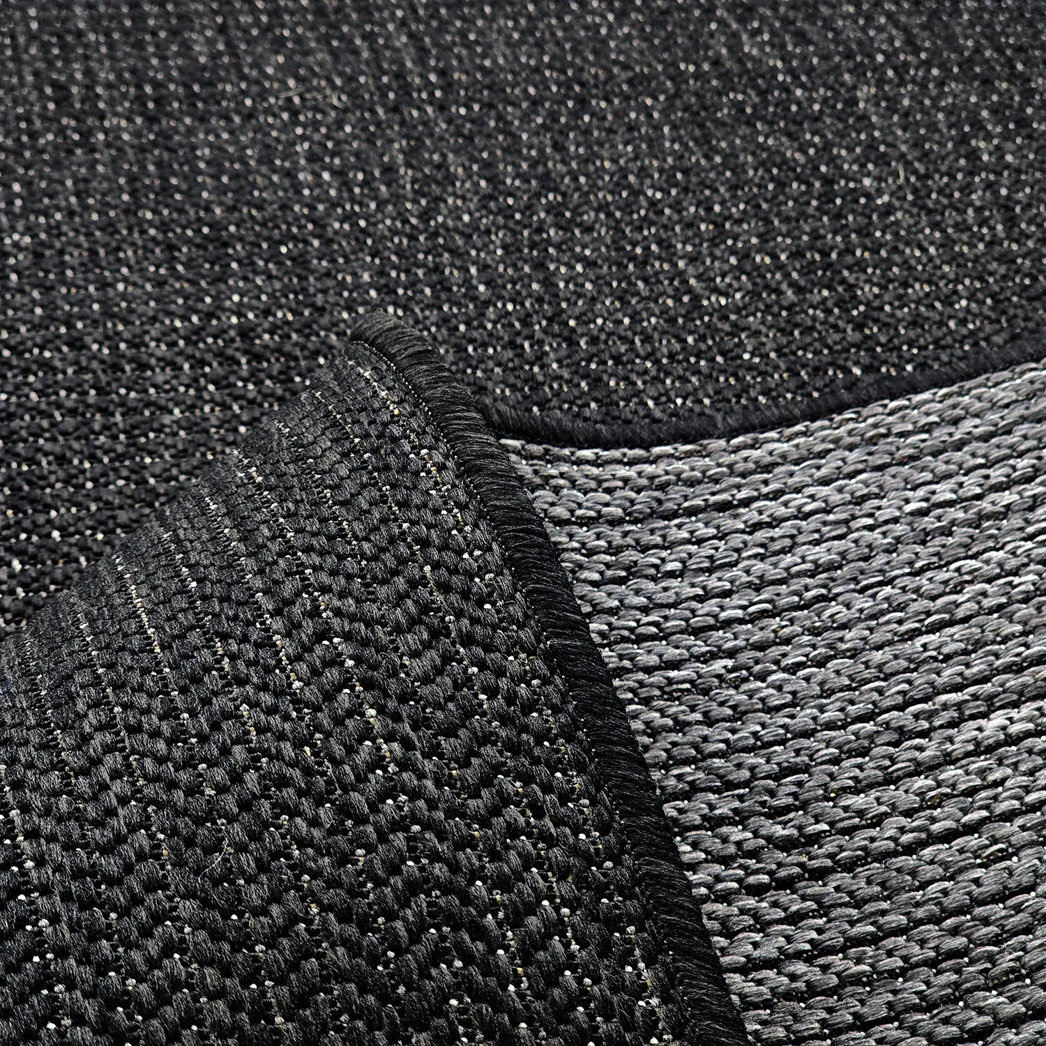 Beltéri és kültéri szőnyeg - utomhusmatta - Arlo (fekete)