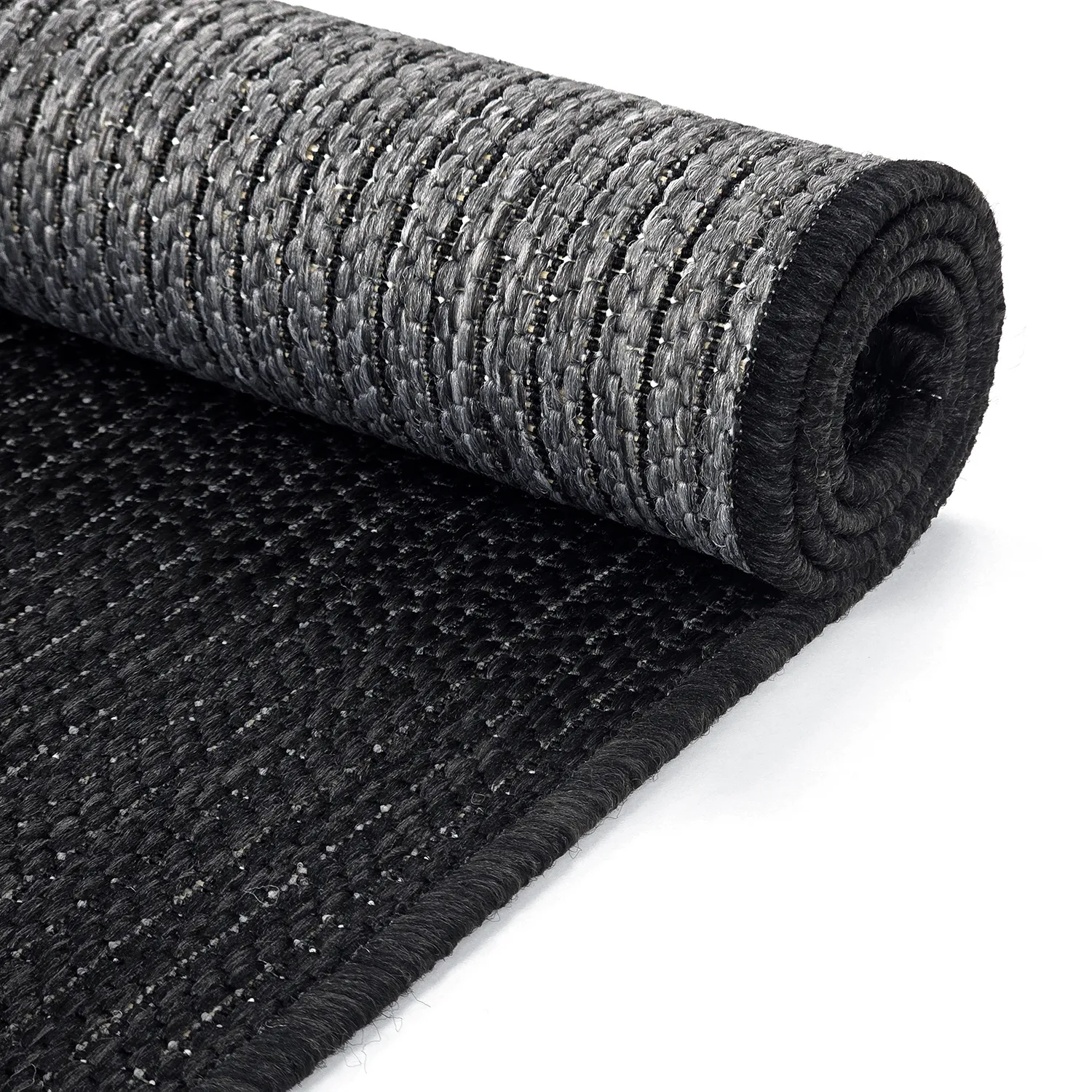 Beltéri és kültéri szőnyeg - utomhusmatta - Arlo (fekete)