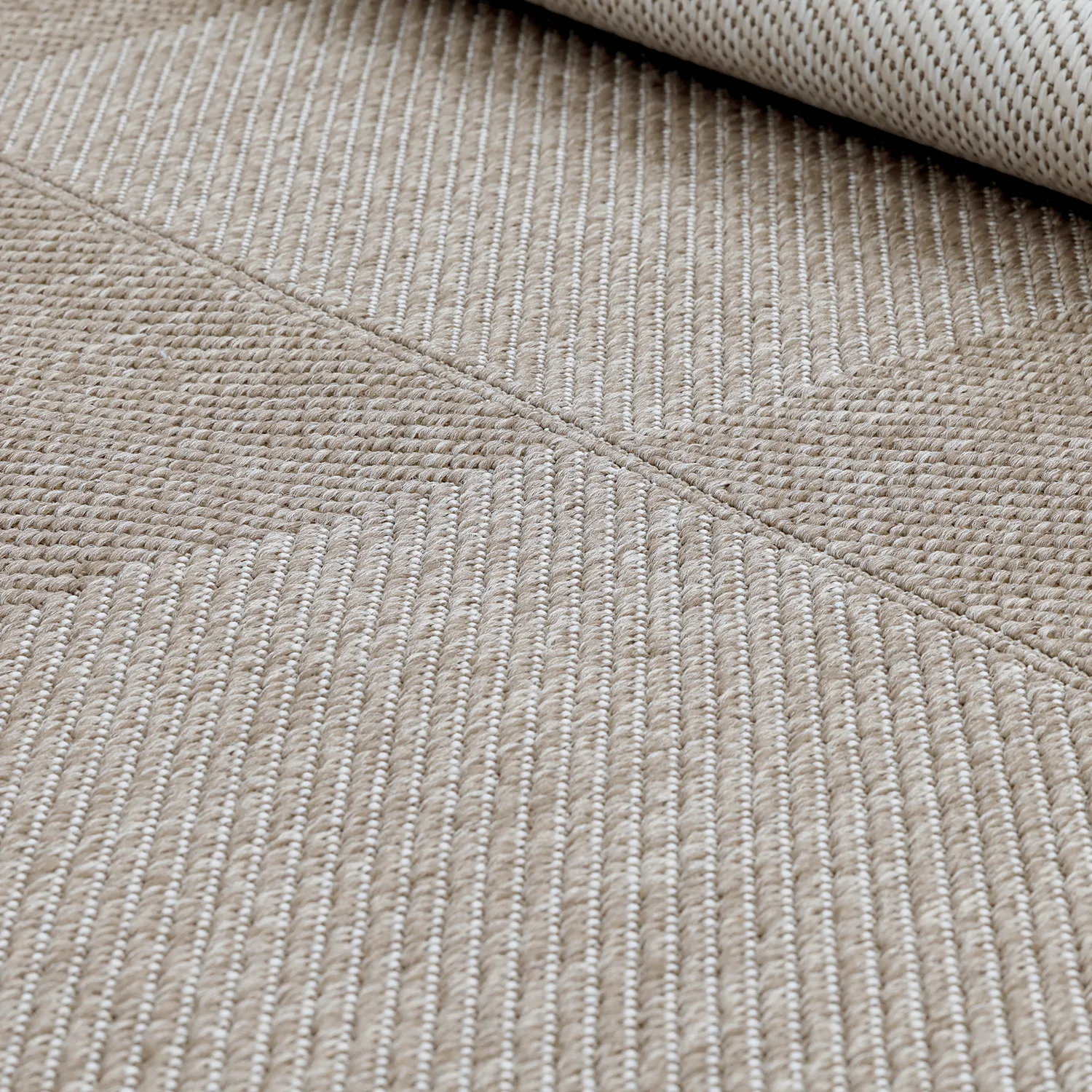 Beltéri és kültéri szőnyeg - utomhusmatta - Ava (bézs)