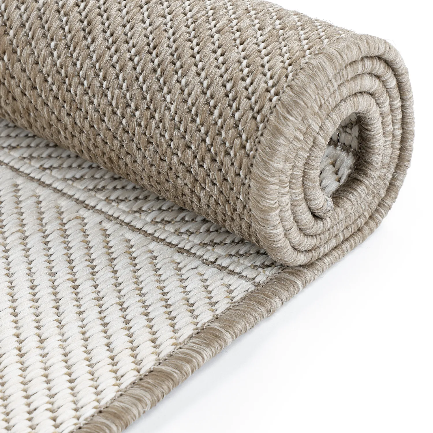 Beltéri és kültéri szőnyeg - utomhusmatta - Ava (bézs)