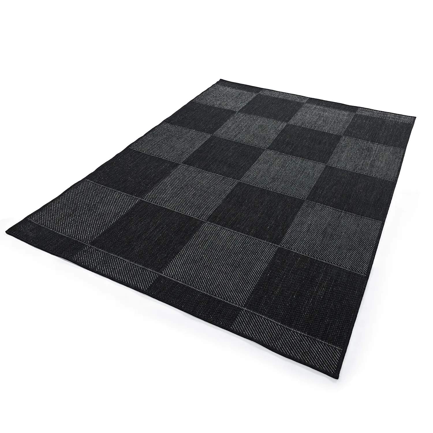 Beltéri és kültéri szőnyeg - utomhusmatta - Ava (fekete)