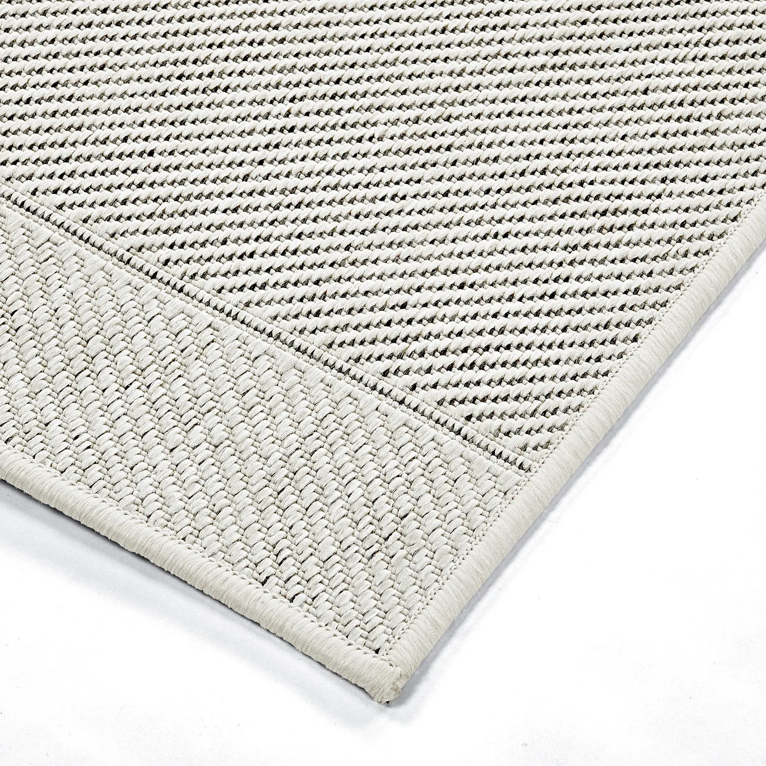 Beltéri és kültéri szőnyeg - utomhusmatta - Ava (fehér)