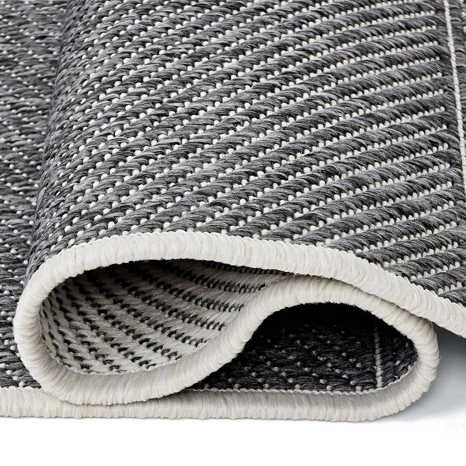 Beltéri és kültéri szőnyeg - utomhusmatta - Ava (fehér)