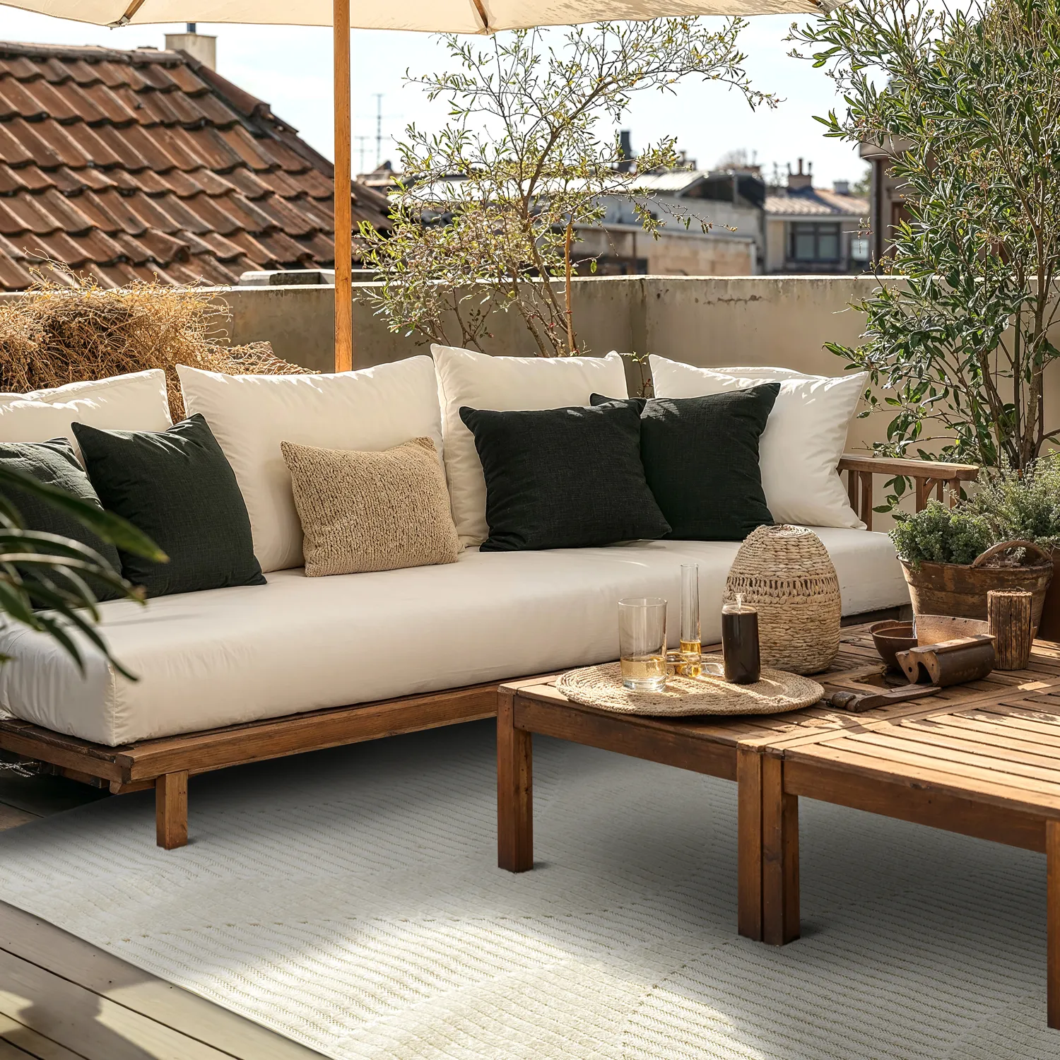 Shaggy Indoor/Outdoor - Halifax (krém)