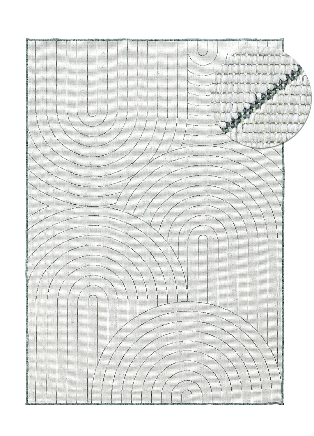 Beltéri és kültéri szőnyeg - utomhusmatta - Hayden (zöld)