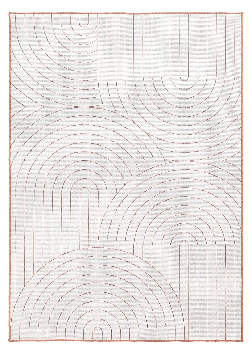 Beltéri és kültéri szőnyeg - utomhusmatta - Hayden (piros)