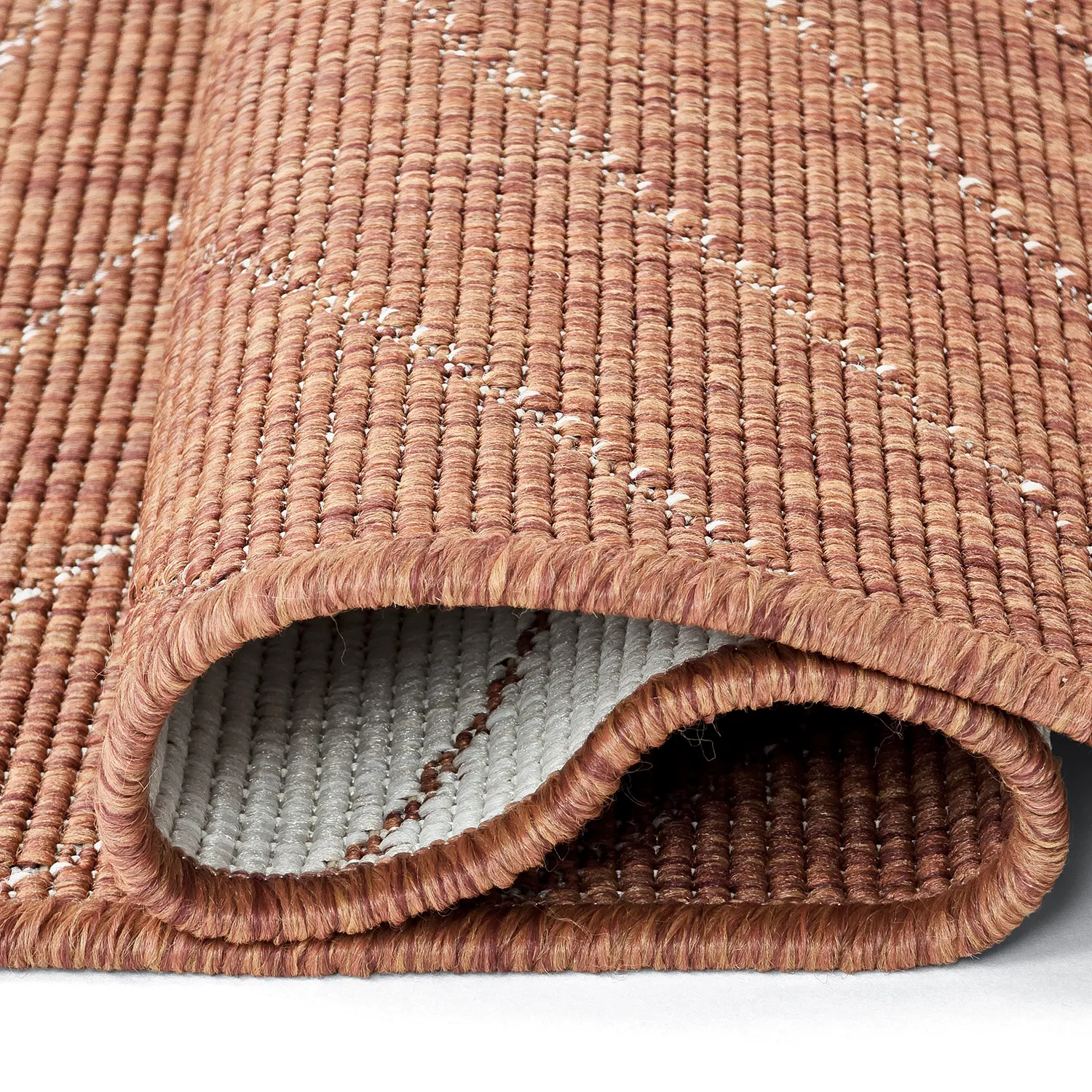 Beltéri és kültéri szőnyeg - utomhusmatta - Hayden (piros)