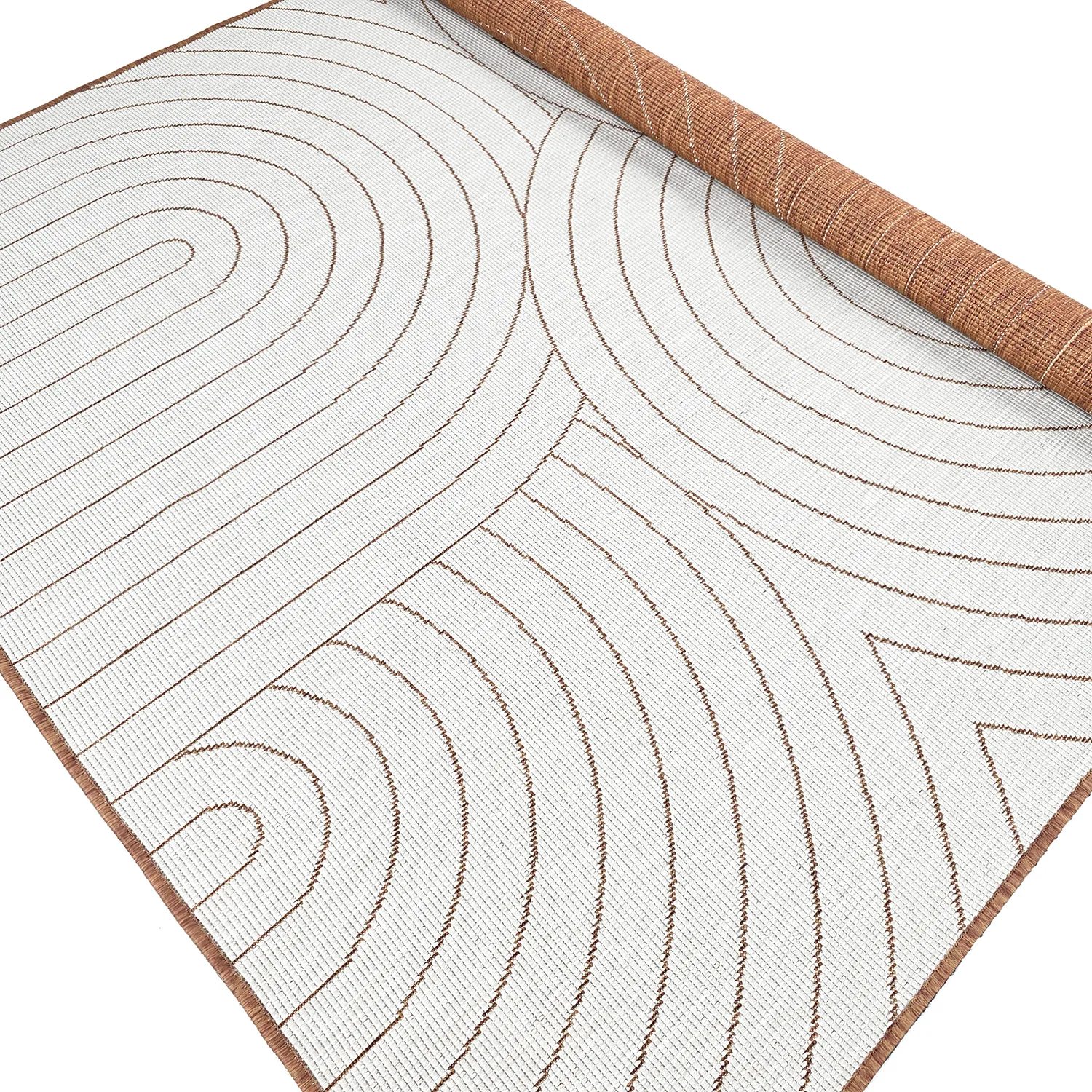 Beltéri és kültéri szőnyeg - utomhusmatta - Hayden (piros)