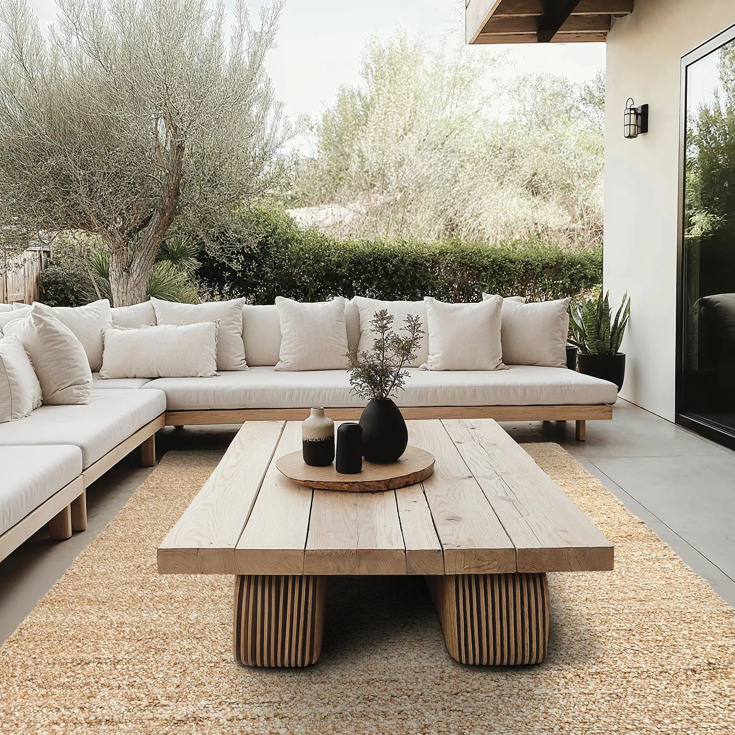 Beltéri és kültéri szőnyeg - Milford Recycled PET (bézs)