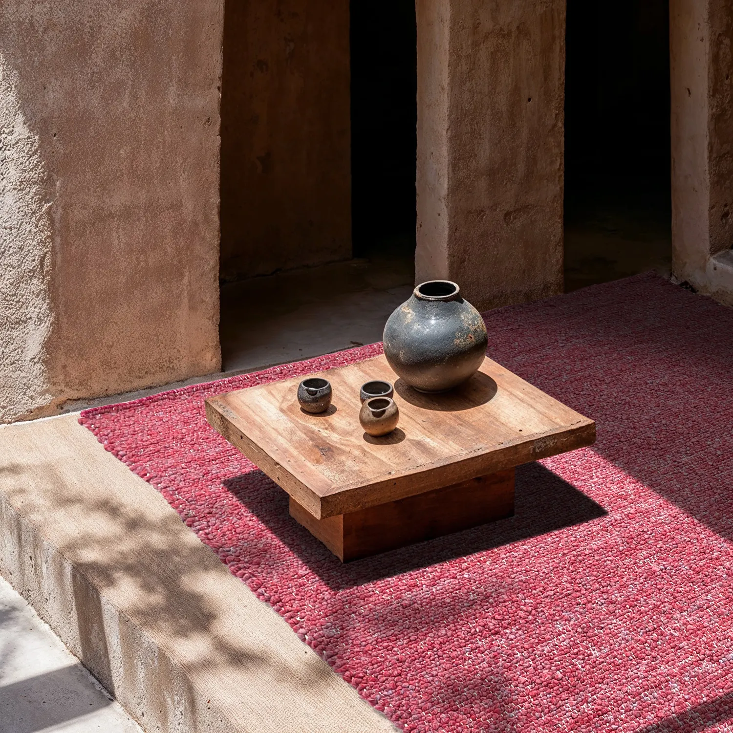 Beltéri és kültéri szőnyeg - Milford Recycled PET (rózsaszín)