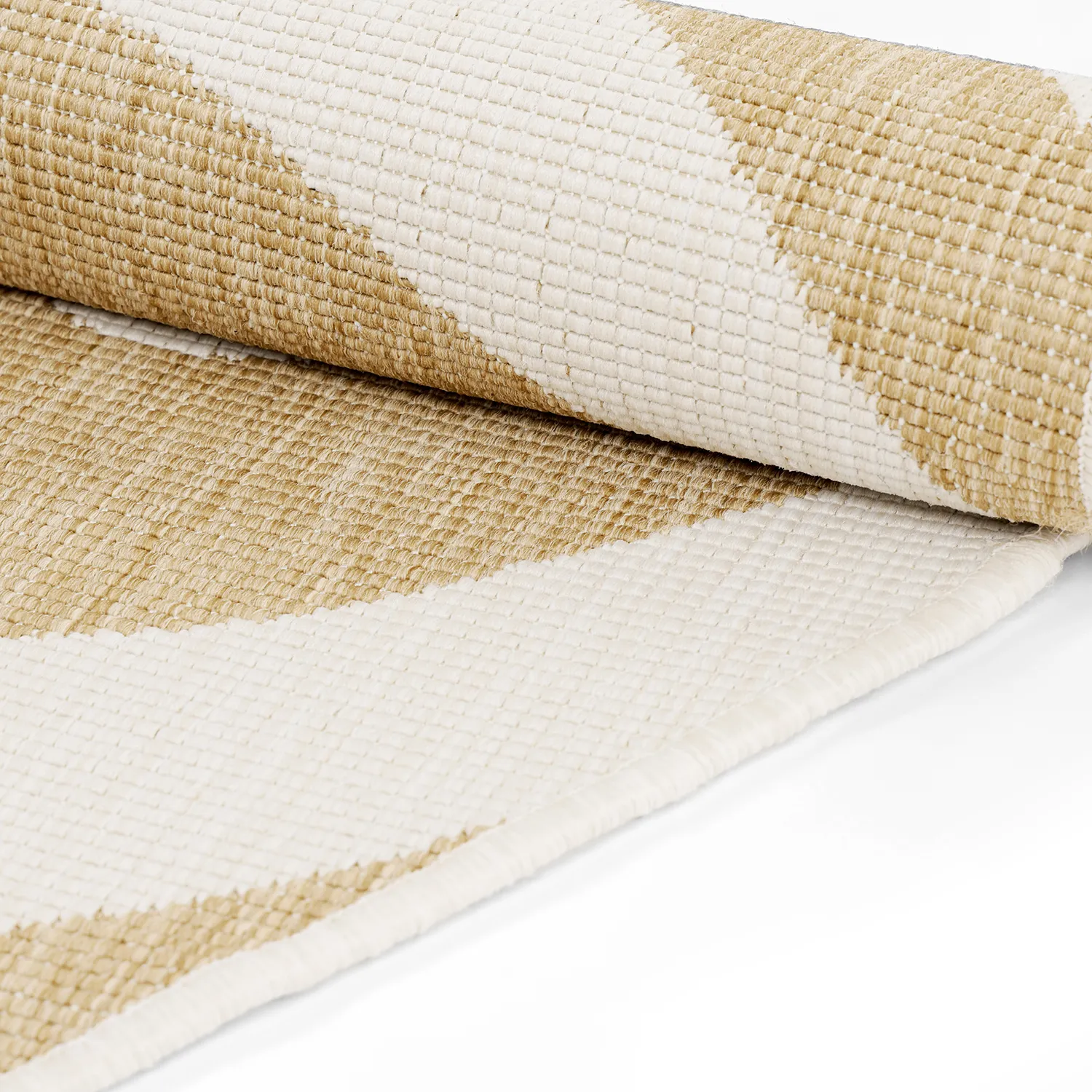 Beltéri és kültéri szőnyeg - utomhusmatta - Remina (természet/fehér)