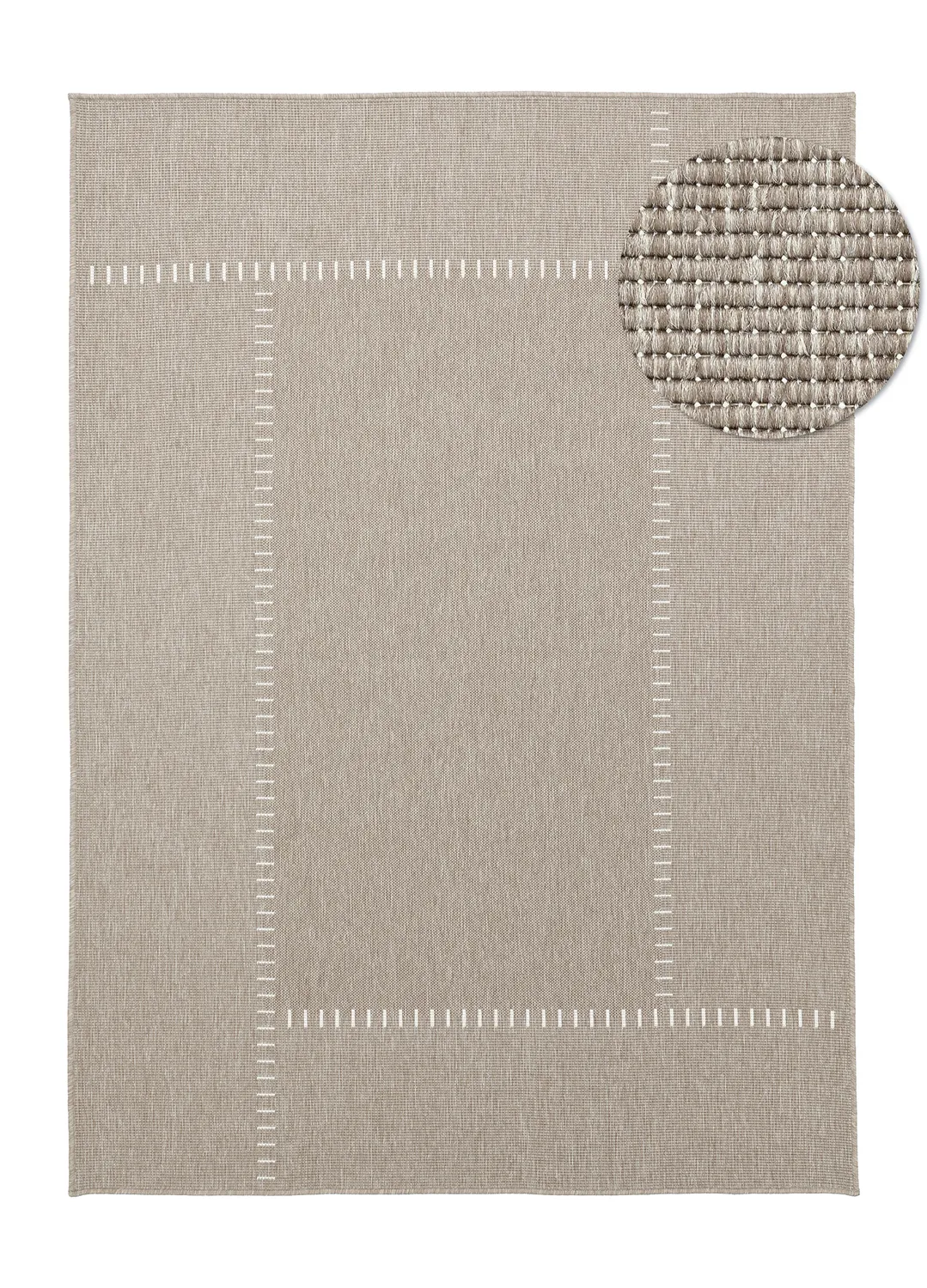 Beltéri és kültéri szőnyeg - utomhusmatta - Rhea (bézs)