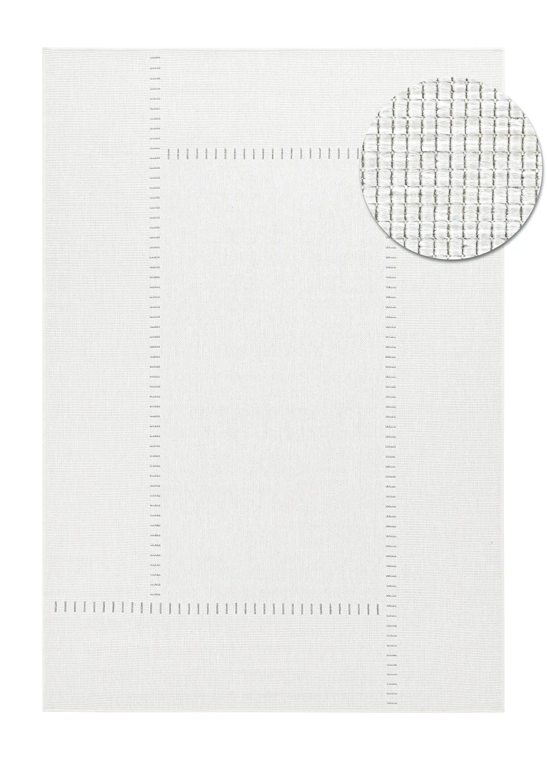 Beltéri és kültéri szőnyeg - utomhusmatta - Rhea (fehér)