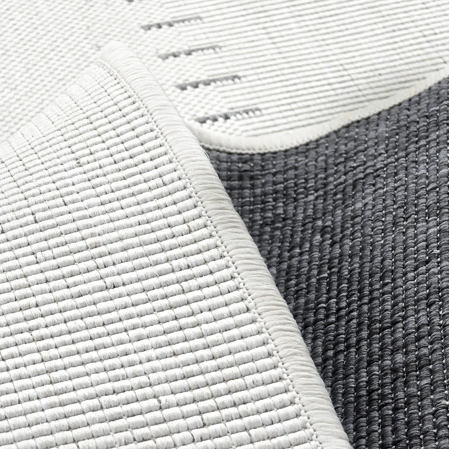 Beltéri és kültéri szőnyeg - utomhusmatta - Rhea (fehér)