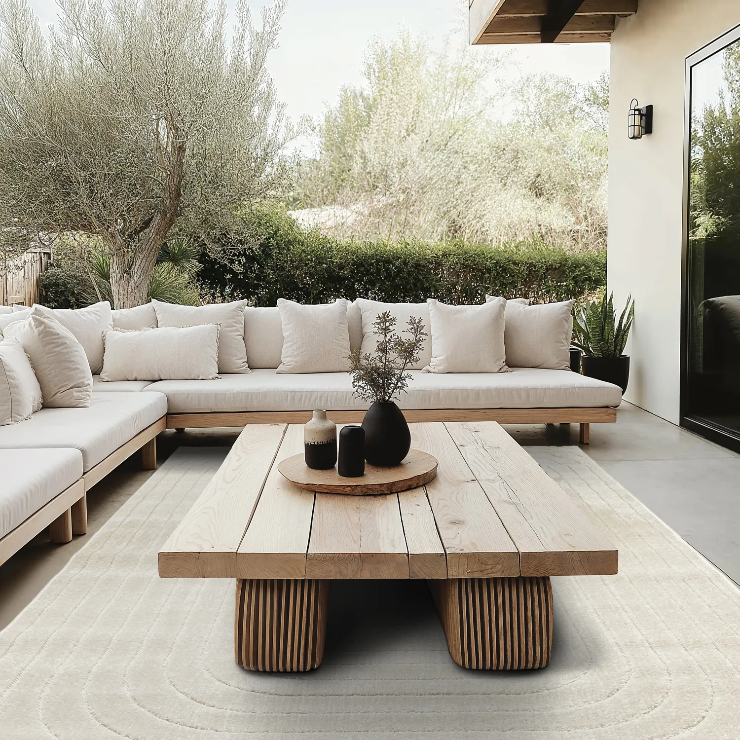 Shaggy Indoor/Outdoor - Richmond (krém)