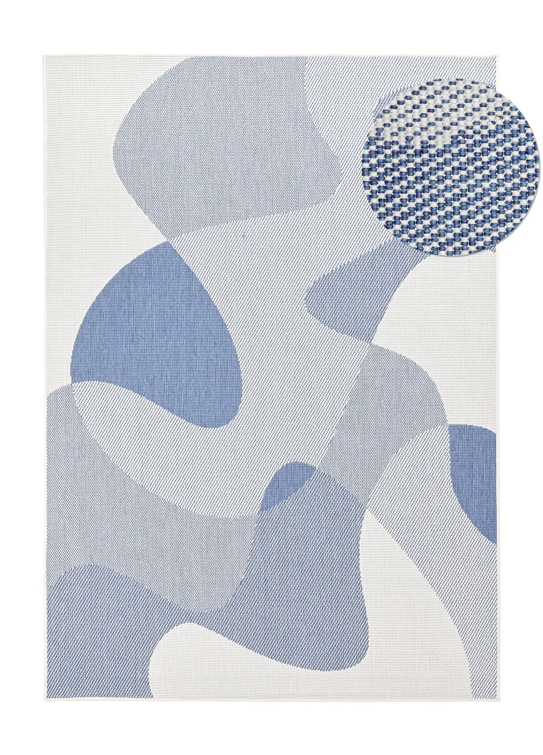 Beltéri és kültéri szőnyeg - utomhusmatta - Somerville (kék)