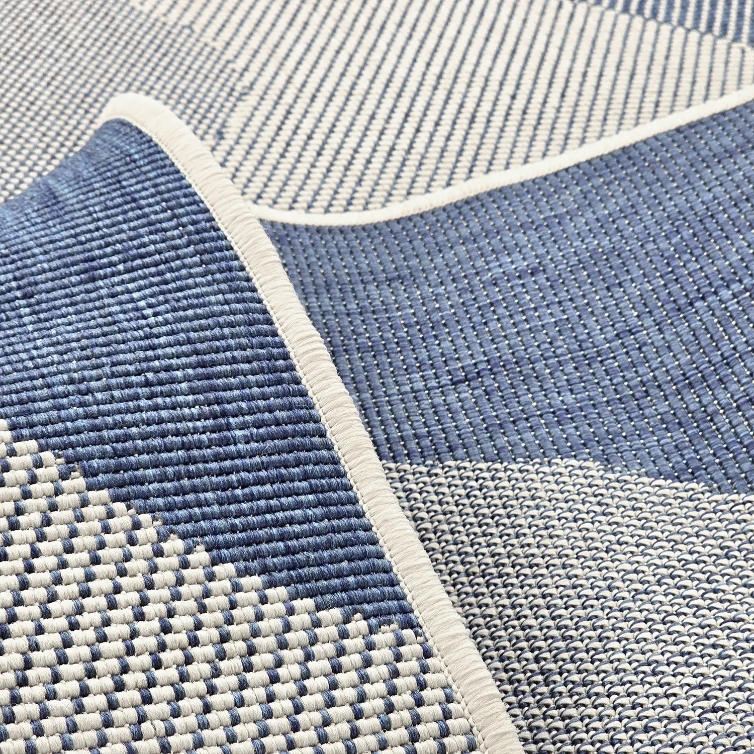 Beltéri és kültéri szőnyeg - utomhusmatta - Somerville (kék)