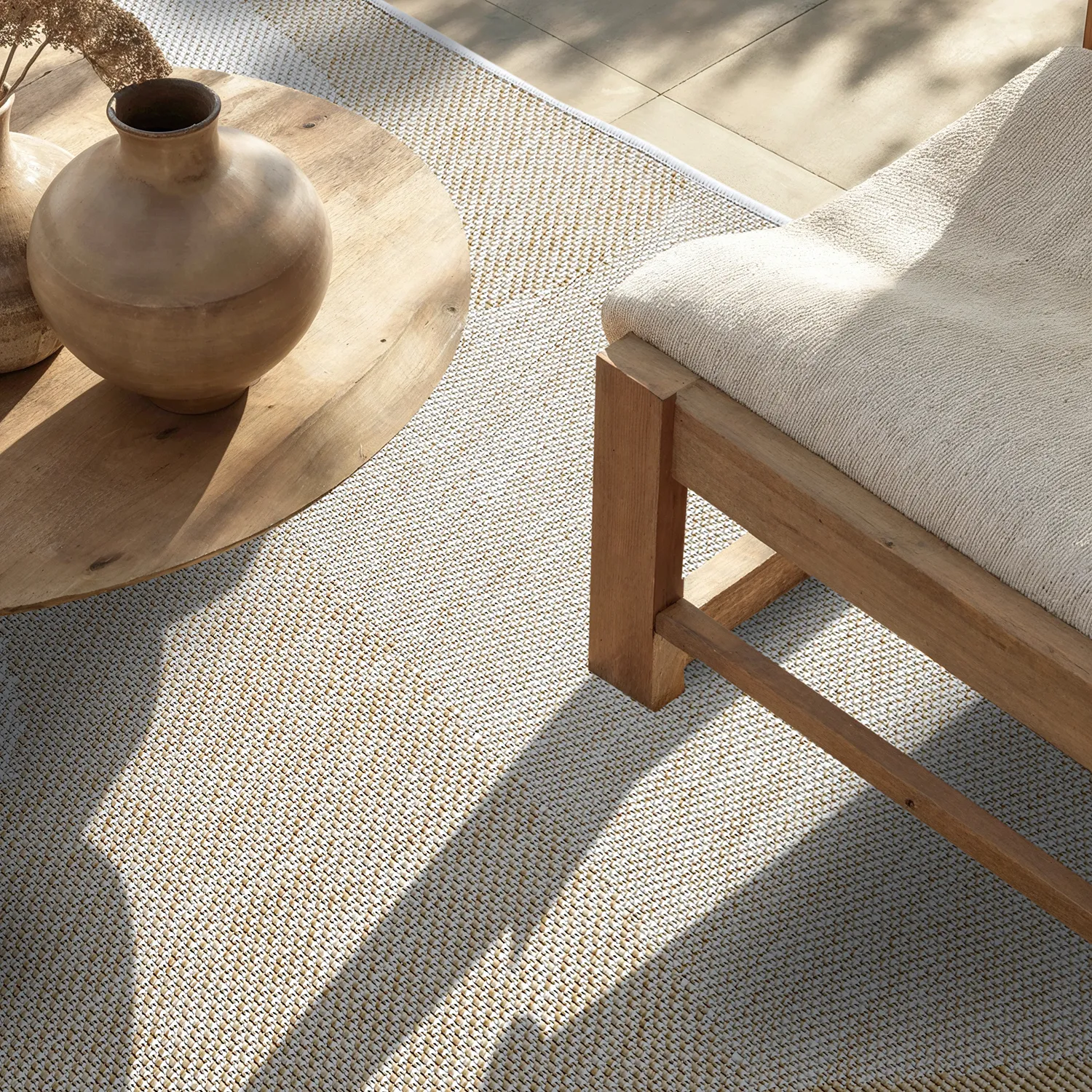 Beltéri és kültéri szőnyeg - utomhusmatta - Somerville (sárga)