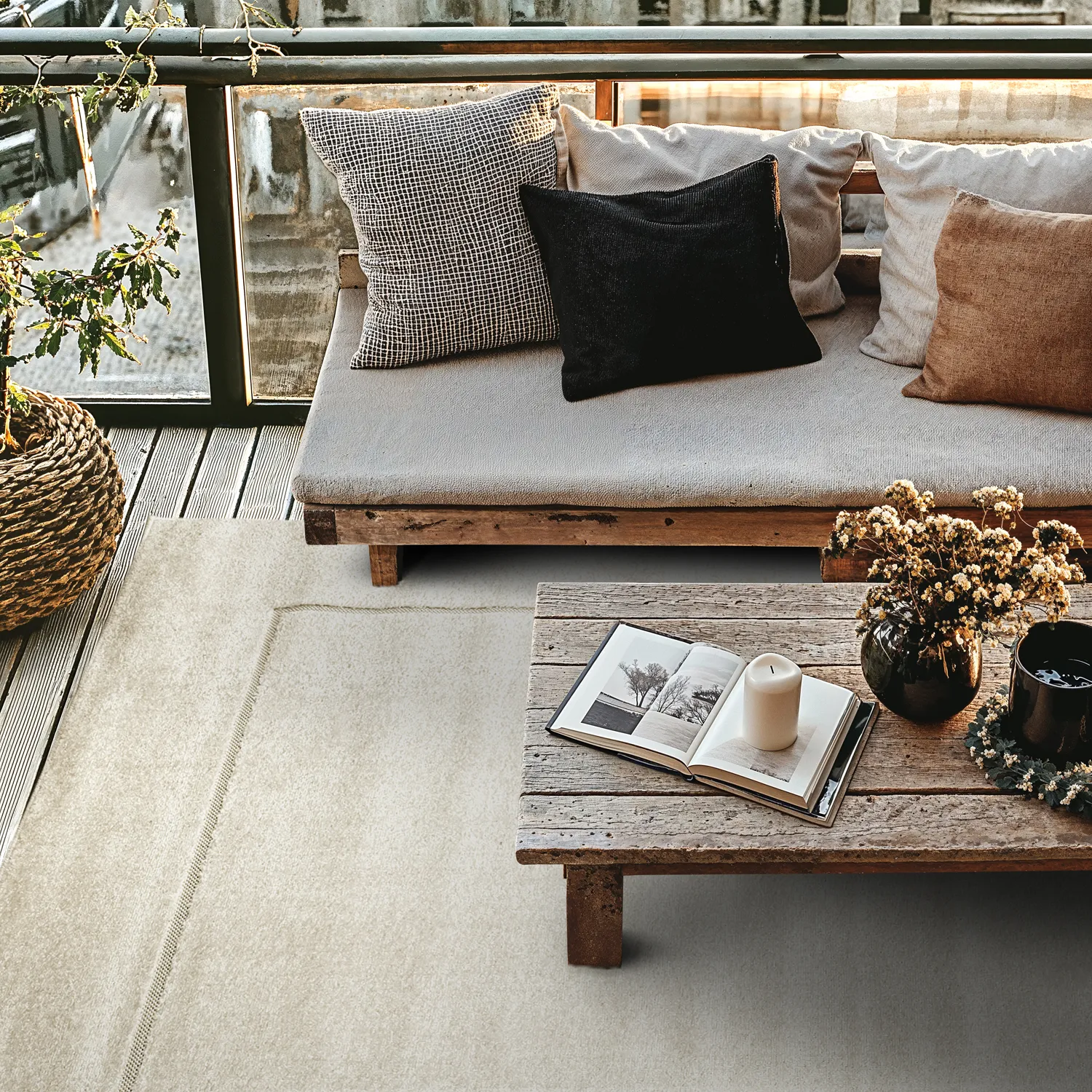 Shaggy Indoor/Outdoor - Syracuse (krém)