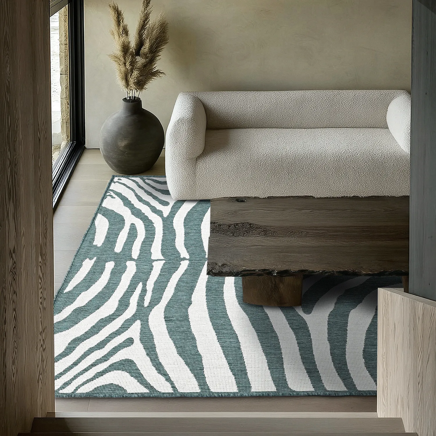 Beltéri és kültéri szőnyeg - utomhusmatta - Winona (zöld)