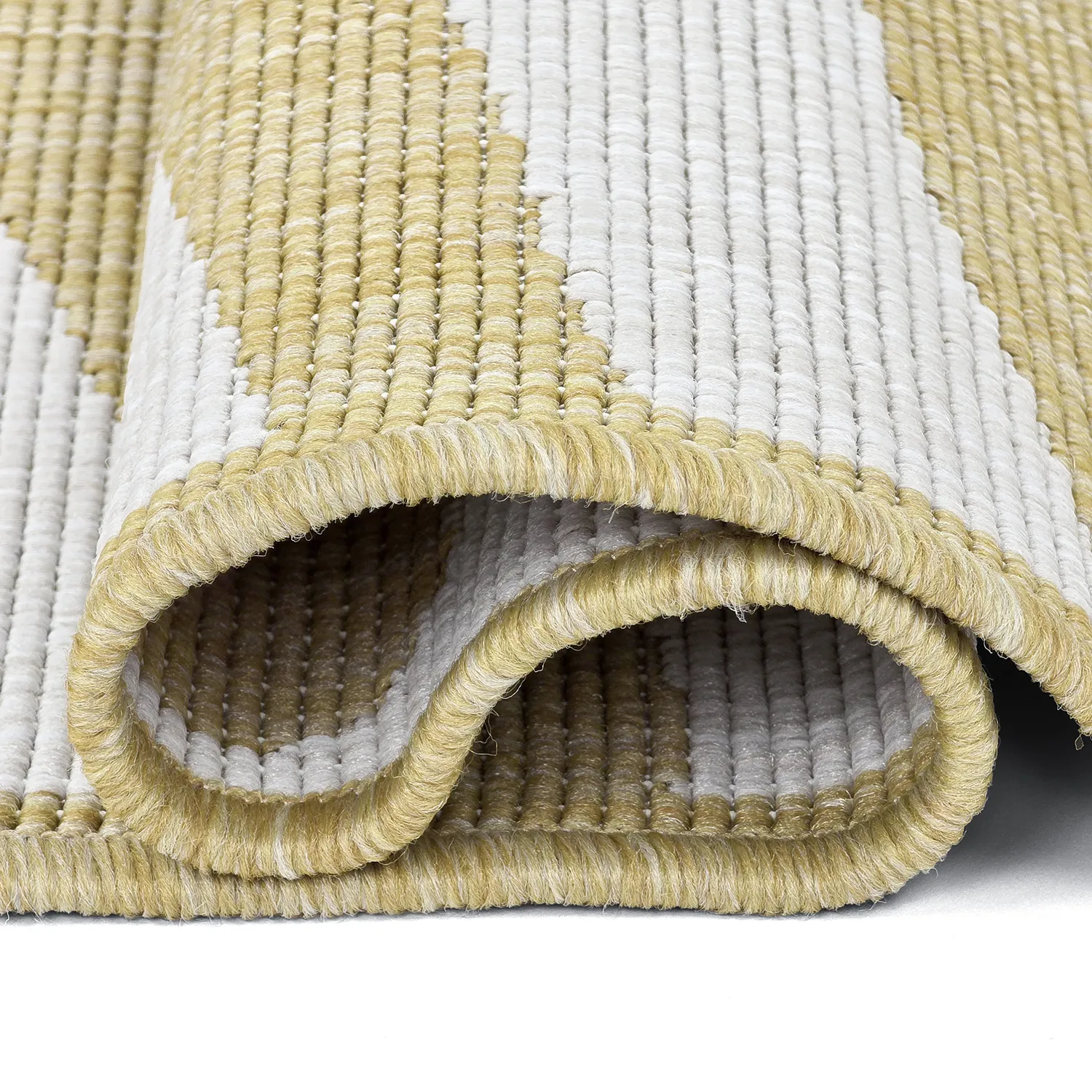 Beltéri és kültéri szőnyeg - utomhusmatta - Winona (sárga)