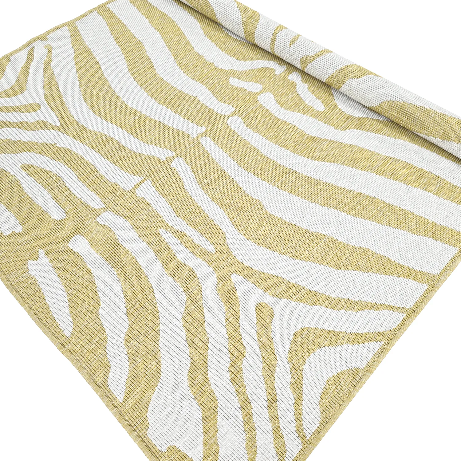 Beltéri és kültéri szőnyeg - utomhusmatta - Winona (sárga)